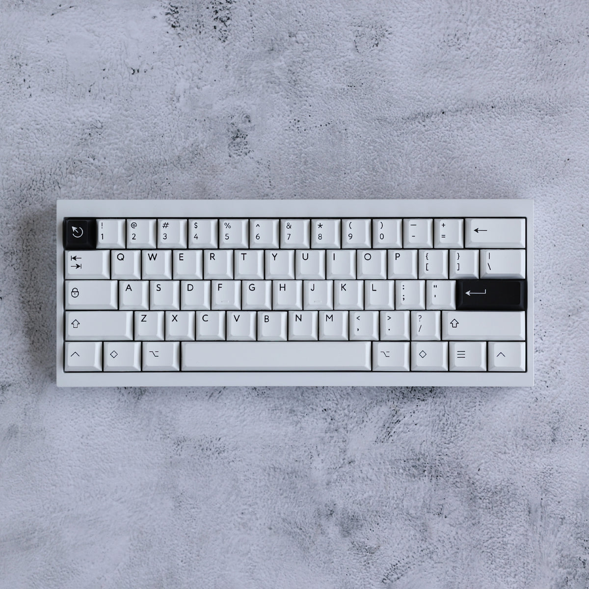 Ready To Use Tofu60 2.0 Keyboard With PBTfans Bow Simple Base