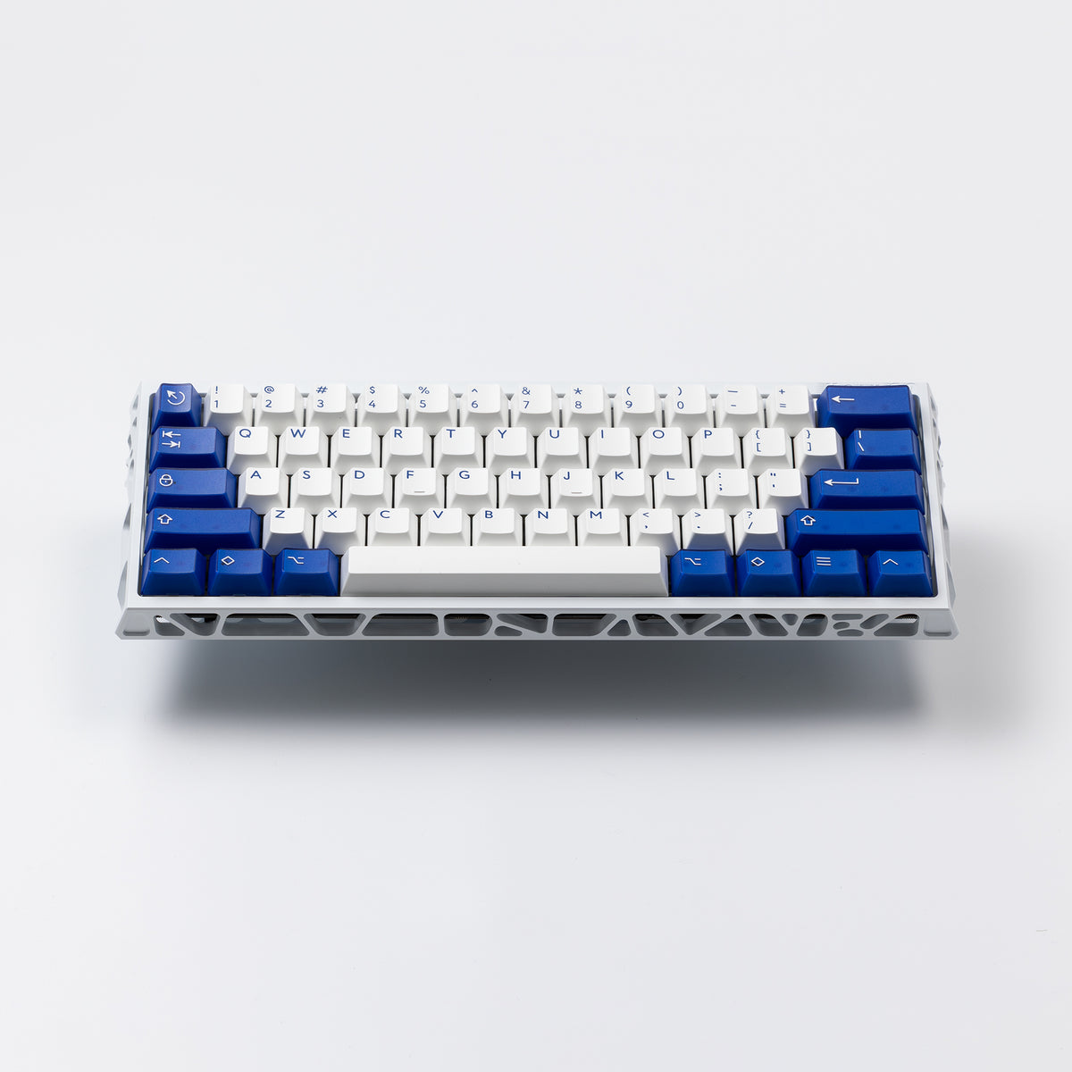 Holy60 Keyboard with PBTfans Klein Blue R3 – KBDfans® Mechanical