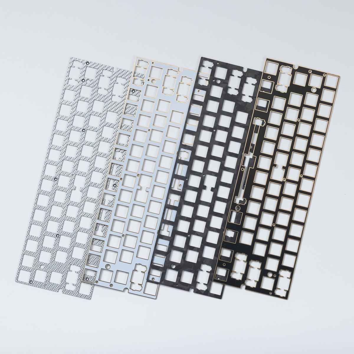 Wooting 60HE V2 Module／アルミプレート／FR4プレート Compatible Plate for Wooting 60HE V2 – KBDfans® Mechanical