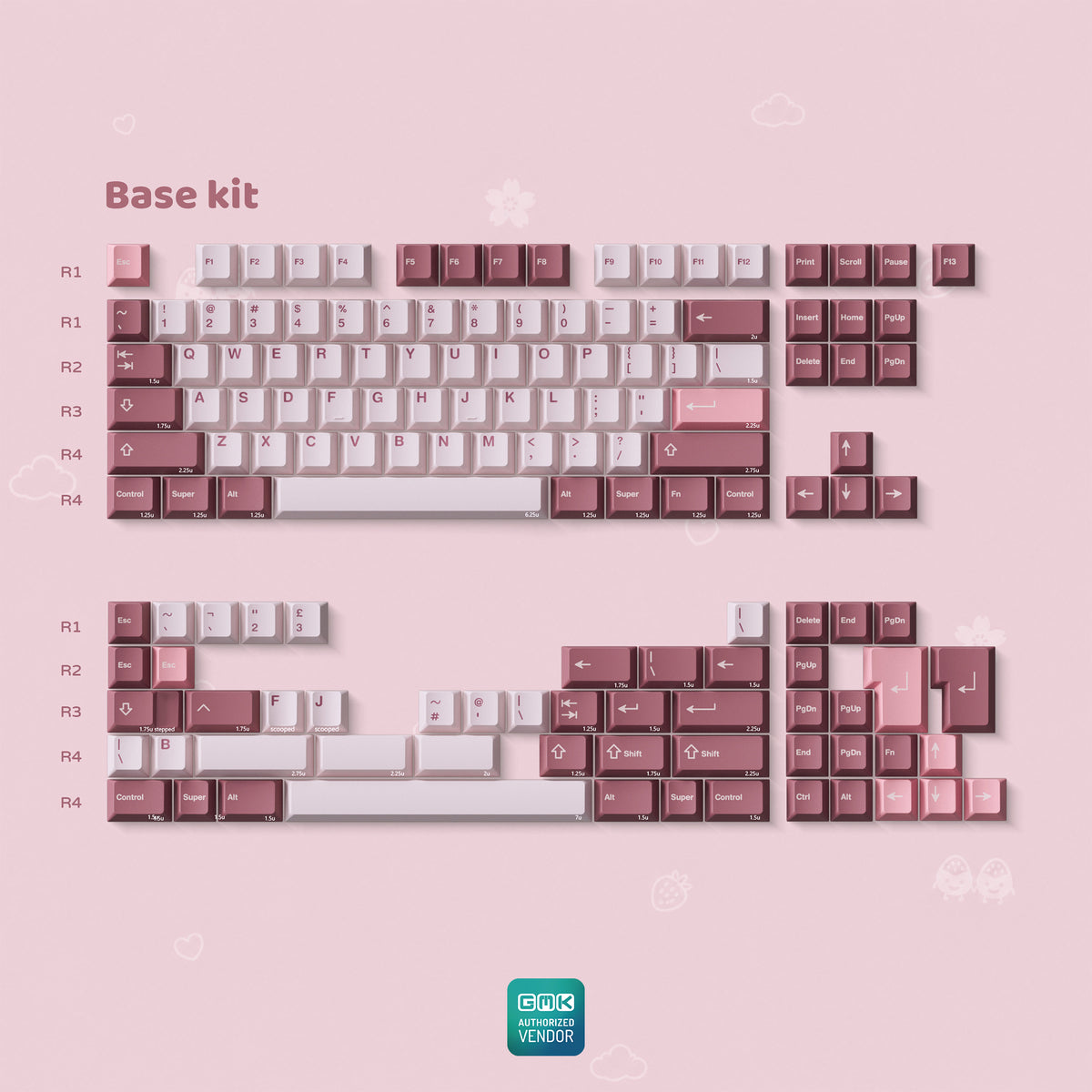 GMK CYL Daifuku R2 – KBDfans® Mechanical Keyboards Store