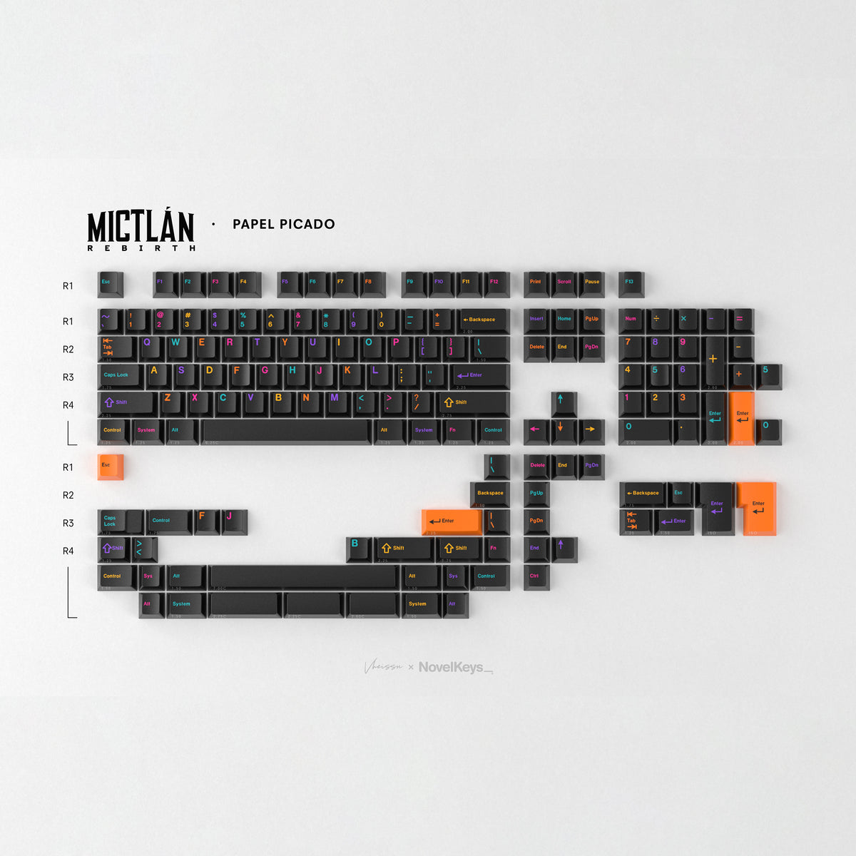 GMK CYL Mictlan Rebirth – KBDfans® Mechanical Keyboards Store