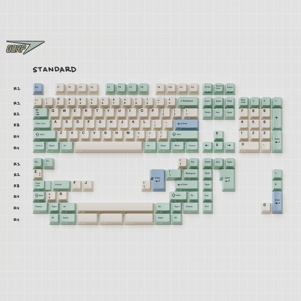 GMK CYL Gorp – KBDfans® Mechanical Keyboards Store