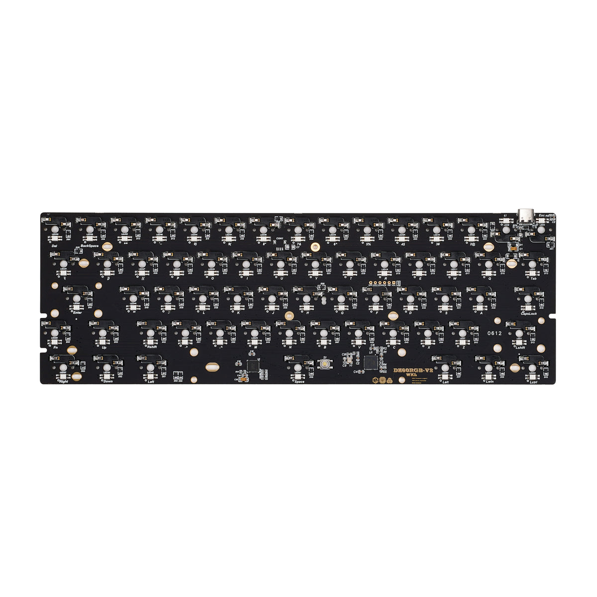 ポットページ DZ60RGB-WKL Hot-Swap PCB – KBDfans® Mechanical Keyboards Store