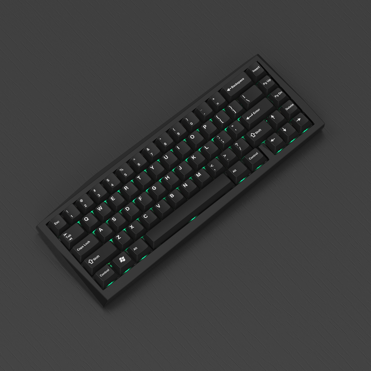 KBDfans Blade65 65 percent custom mechanical keyboard with angular aluminum case