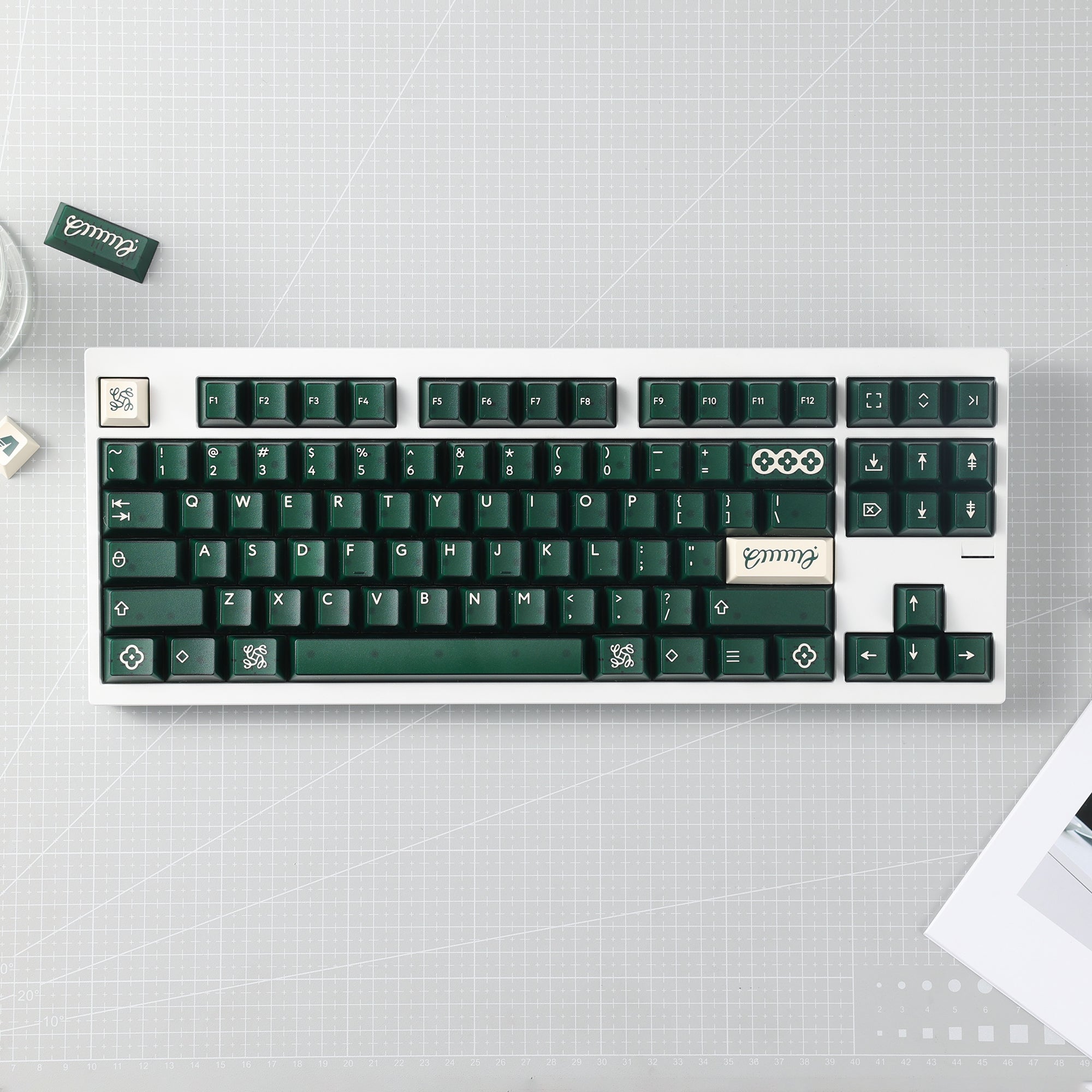 Ready to Use KBD8X MKIII Keyboard With PBTfans Emma