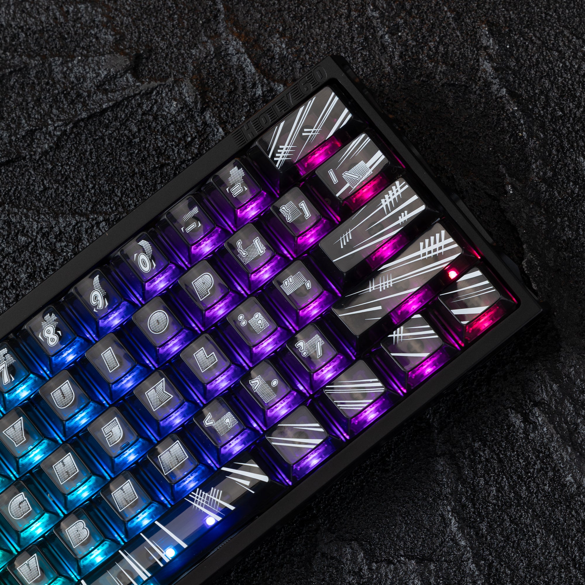 Holy60 HE Magnetic Gaming Keyboard with PBTfans Flash – KBDfans