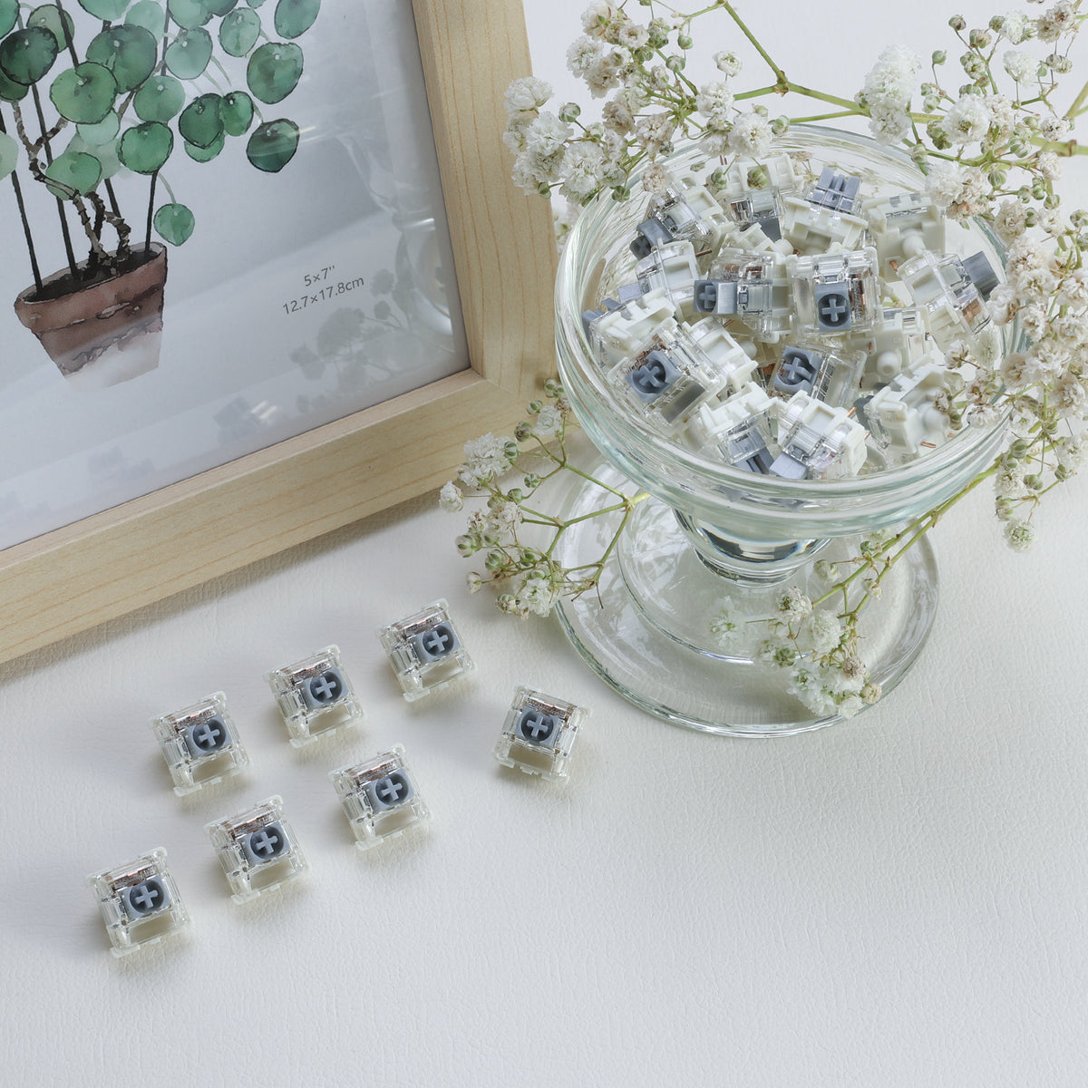 Gateron G Pro 3.0 Silver Linear Switches
