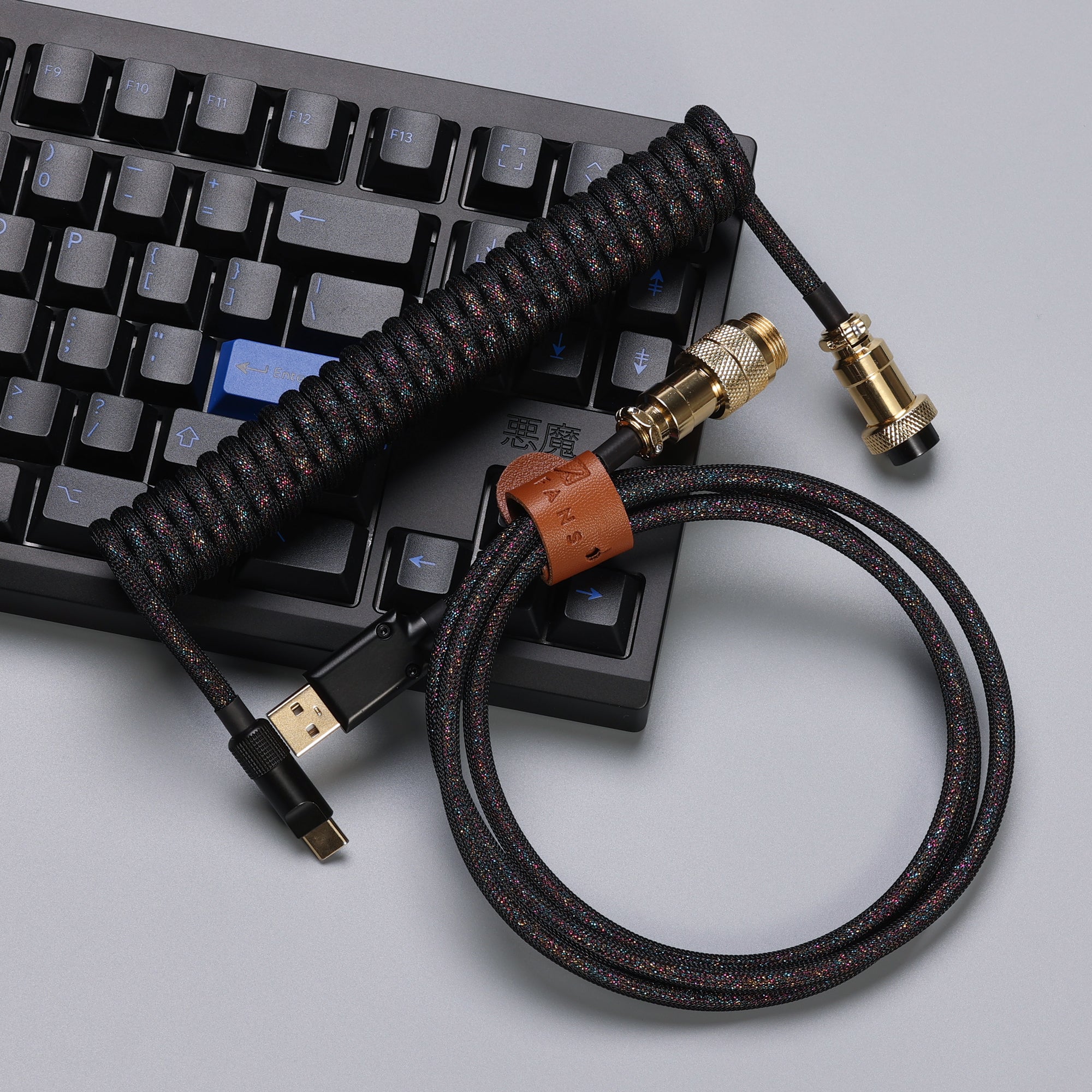 KBDfans Flash White Handmade Custom Mechanical Keyboard USB-C Cable 2. –  KBDfans® Mechanical Keyboards Store