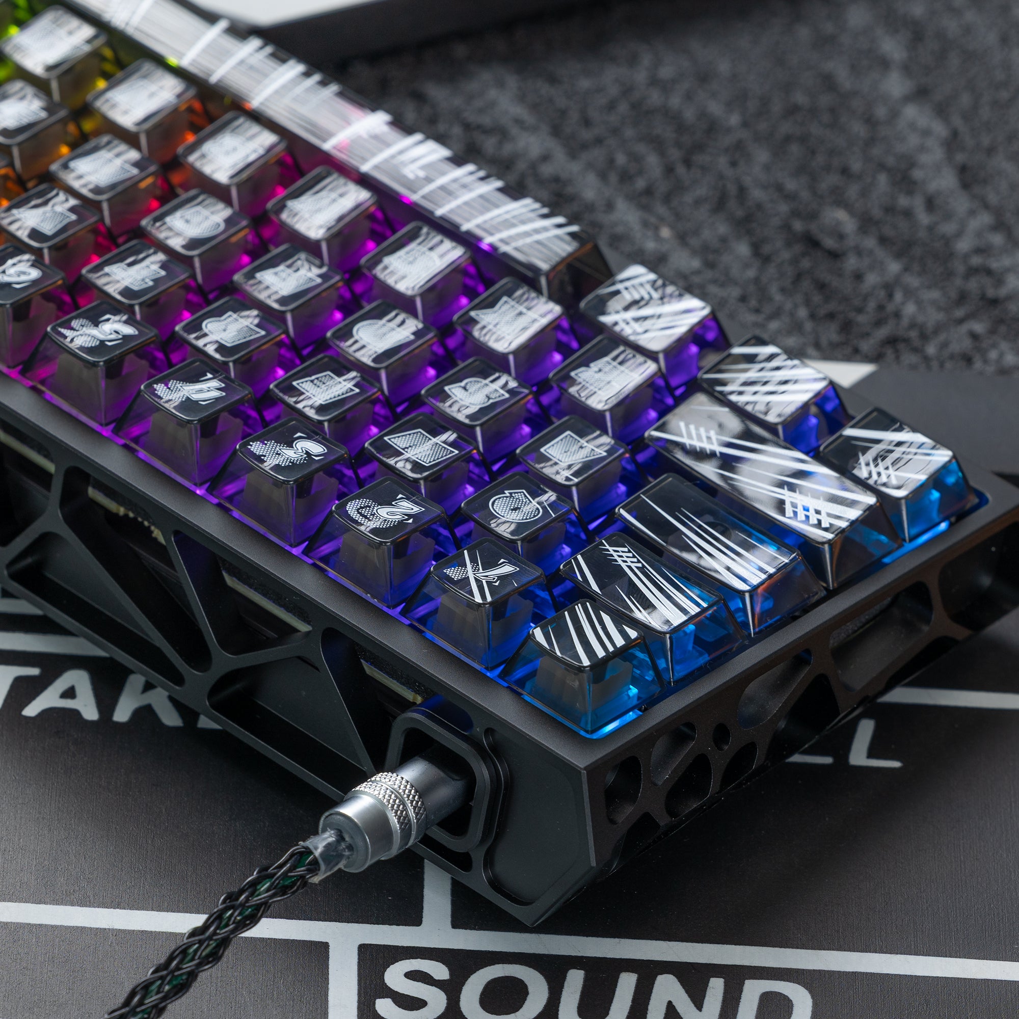 Holy60 HE Magnetic Gaming Keyboard with PBTfans Flash – KBDfans