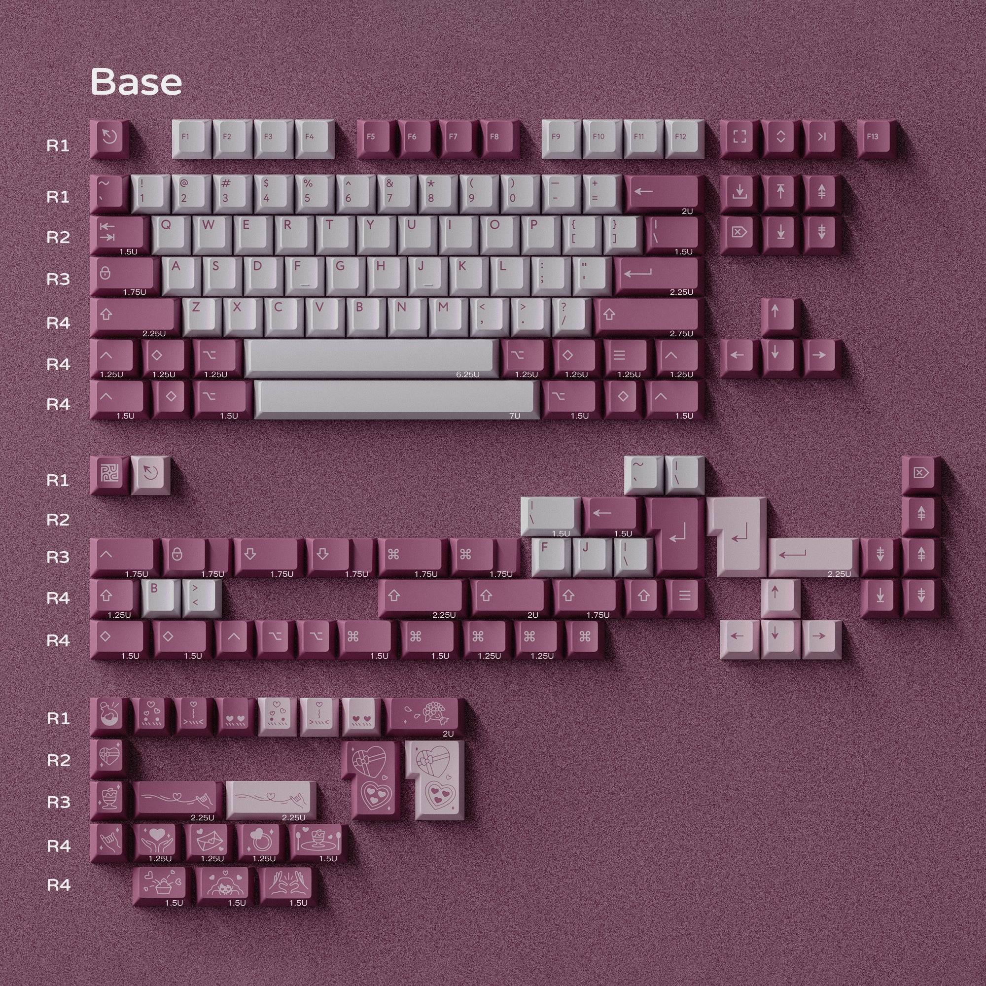 PBTfans Blush – KBDfans® Mechanical Keyboards Store
