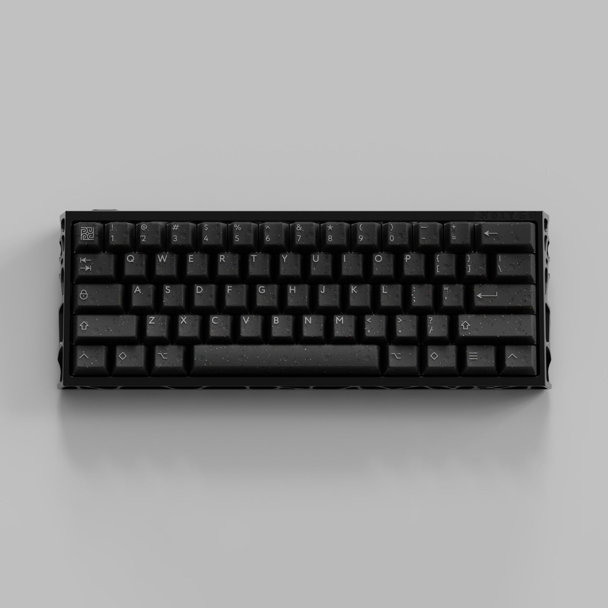 Ready to use Holy60 Keyboard with PBTfans Neon R2 Glitter