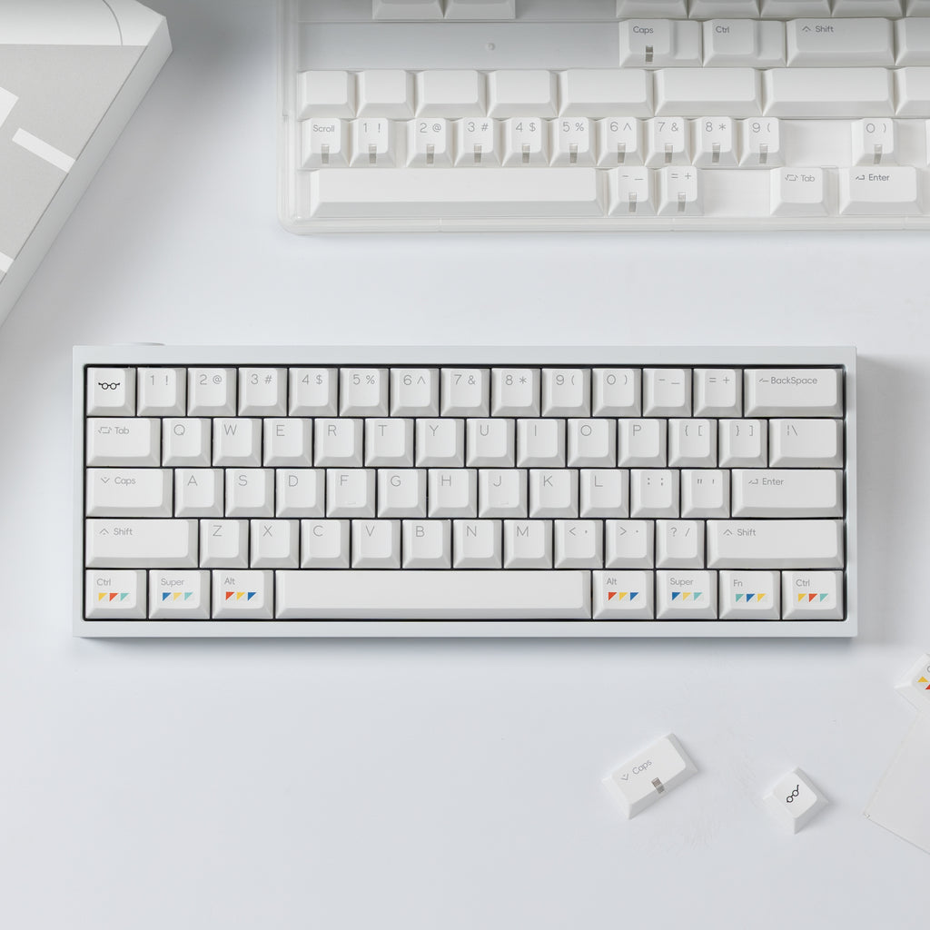 【即日発送‼️】Tofu60 White + Brass weight Tofu60 – KBDfans® Mechanical Keyboards Store