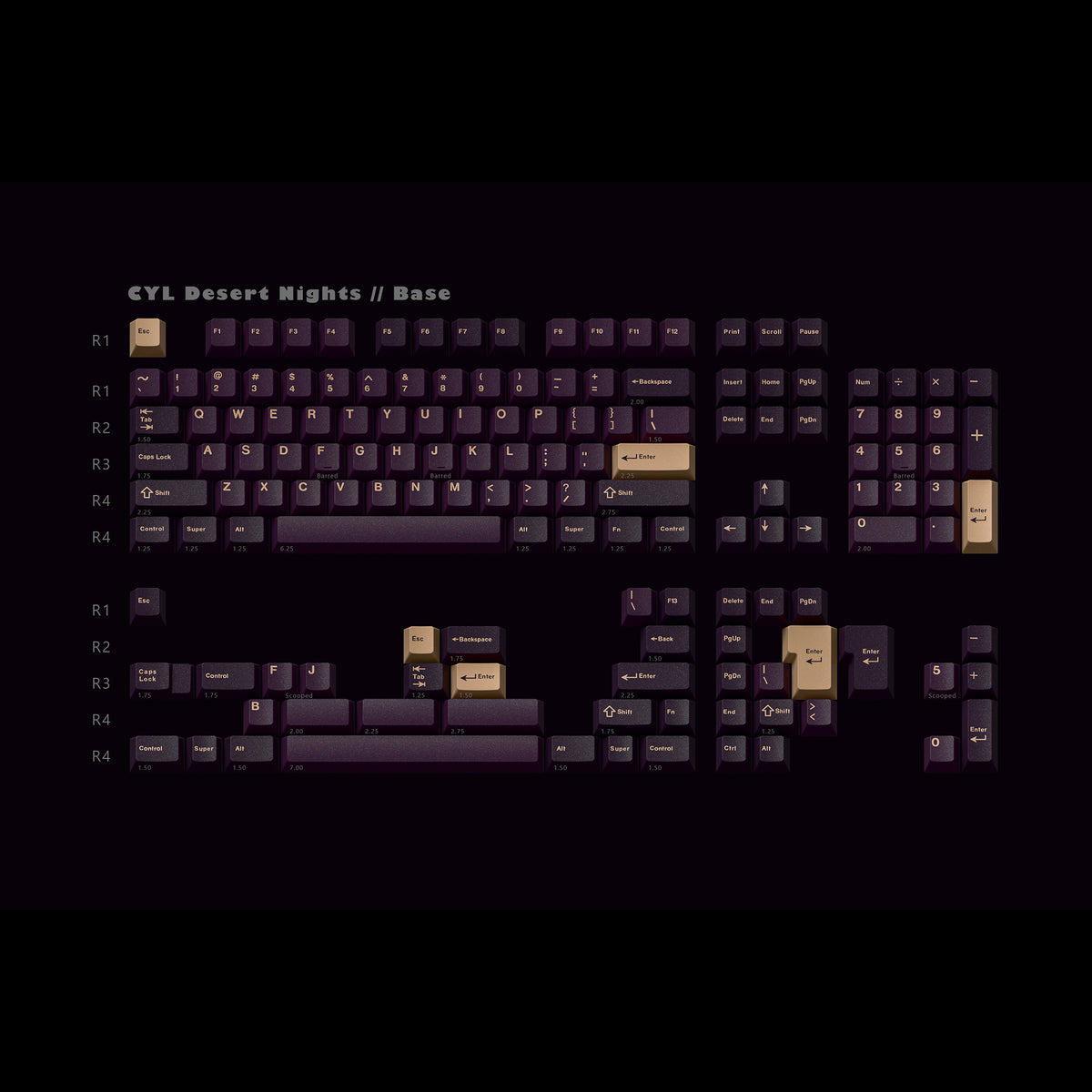 GMK CYL Desert Nights