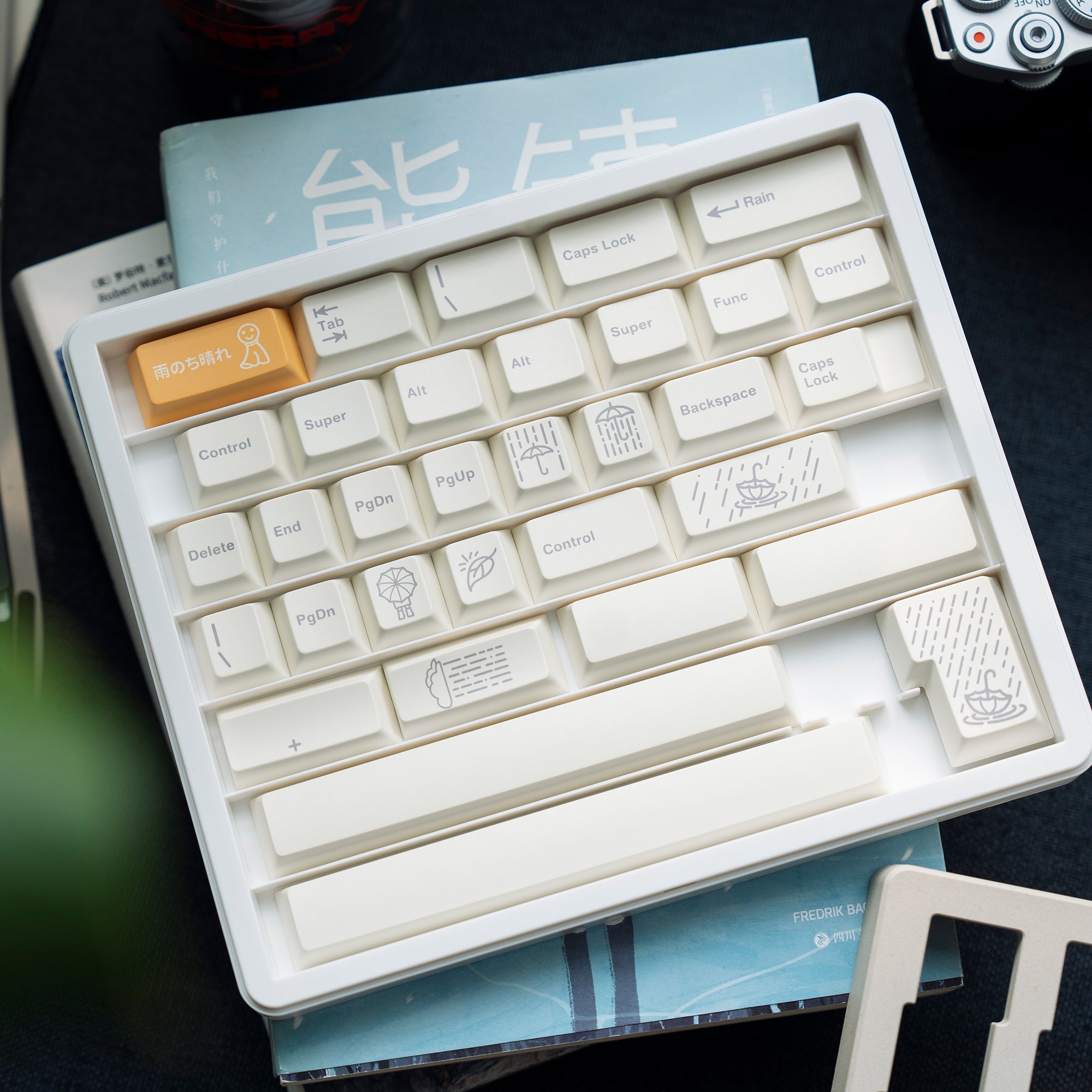 Keyboard R1 R2 R3 R4 Cherry Profile After the Rain R2 Cherry profile Keycaps – KBDfans® Mechanical ...