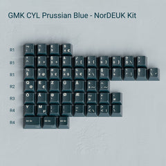 GMK CYL Prussian Blue