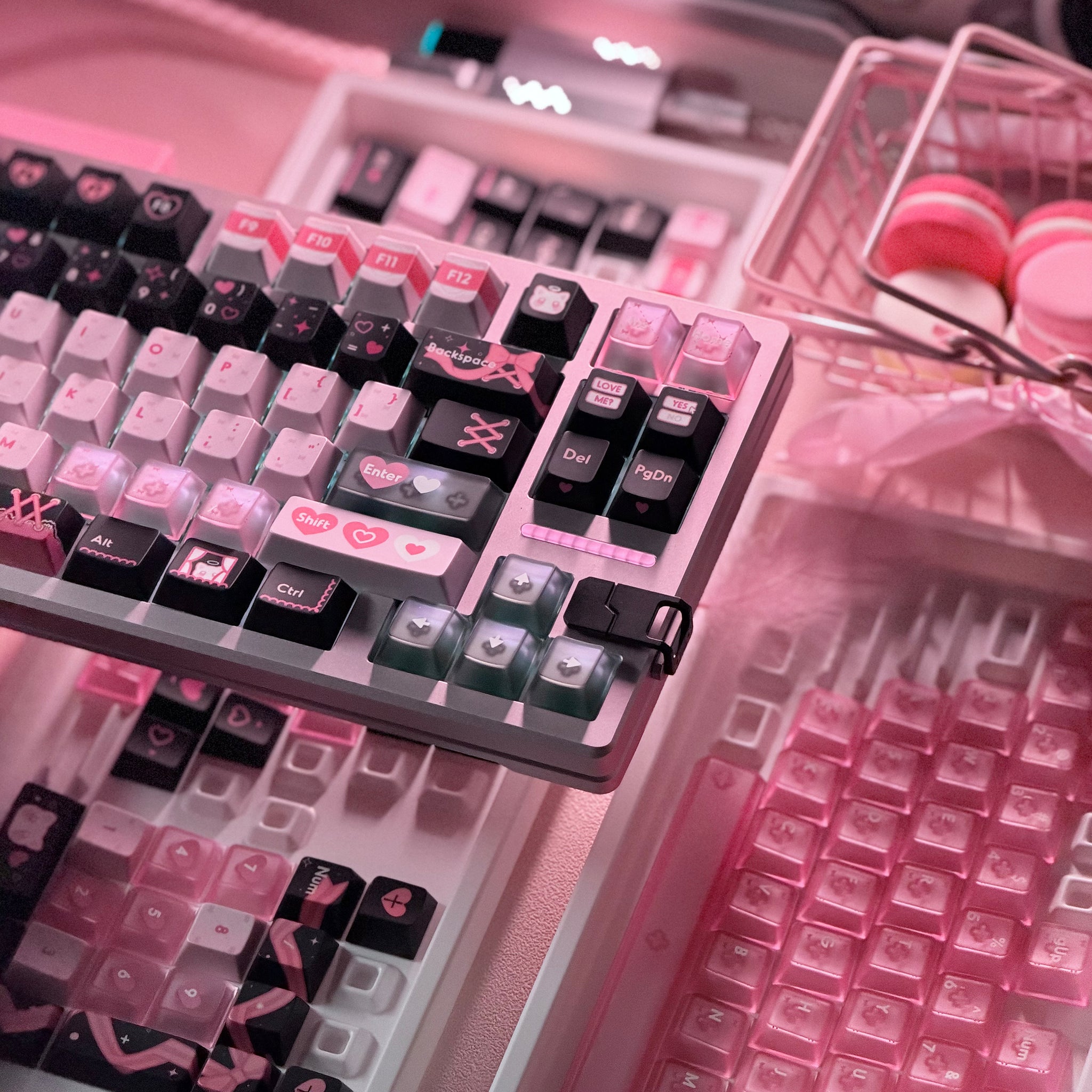 Lace Angel Nya Cherry Profile Keycaps – KBDfans® Mechanical
