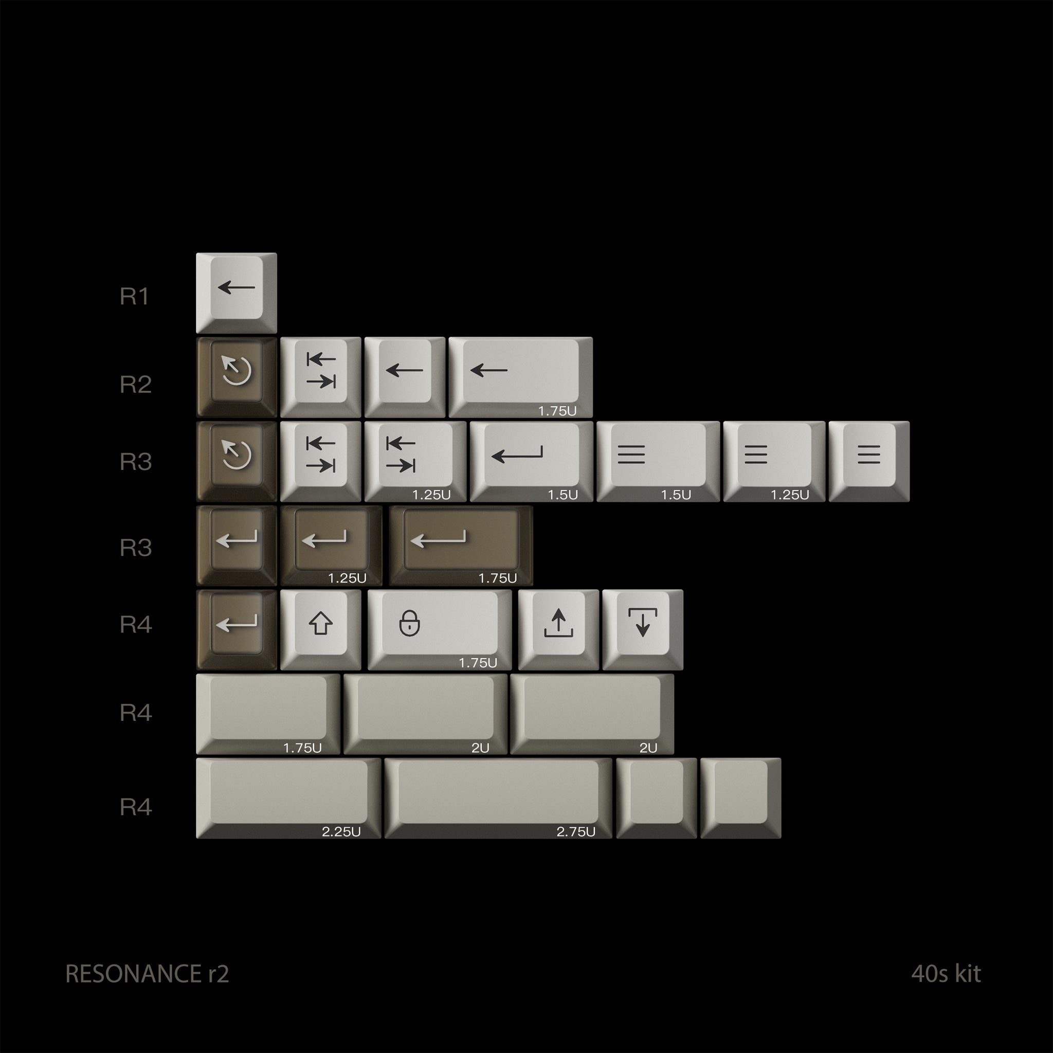 PBTfans Resonance R2 – KBDfans® Mechanical Keyboards Store