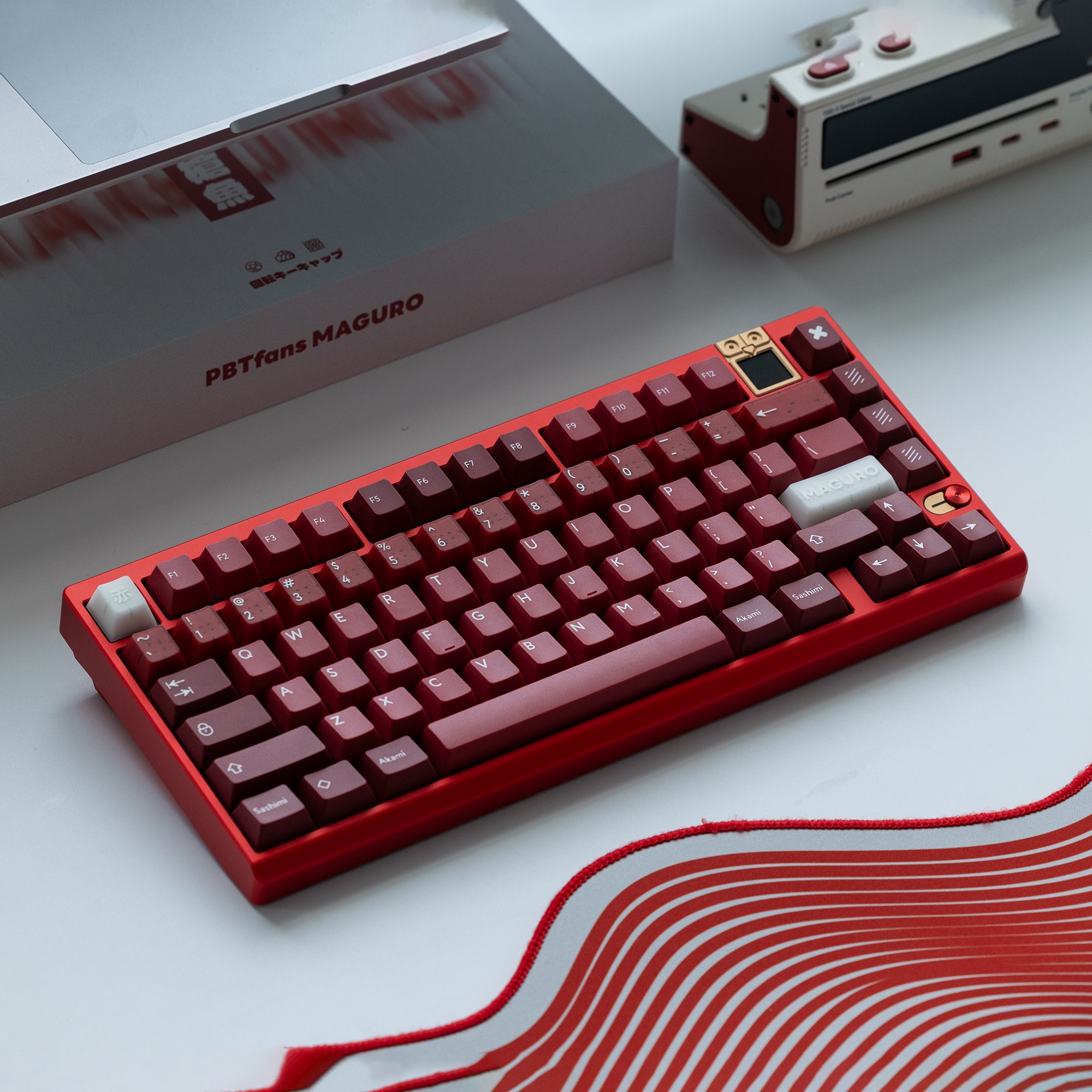 Ready to use Athena 75 with PBTfans Maguro keyboard image