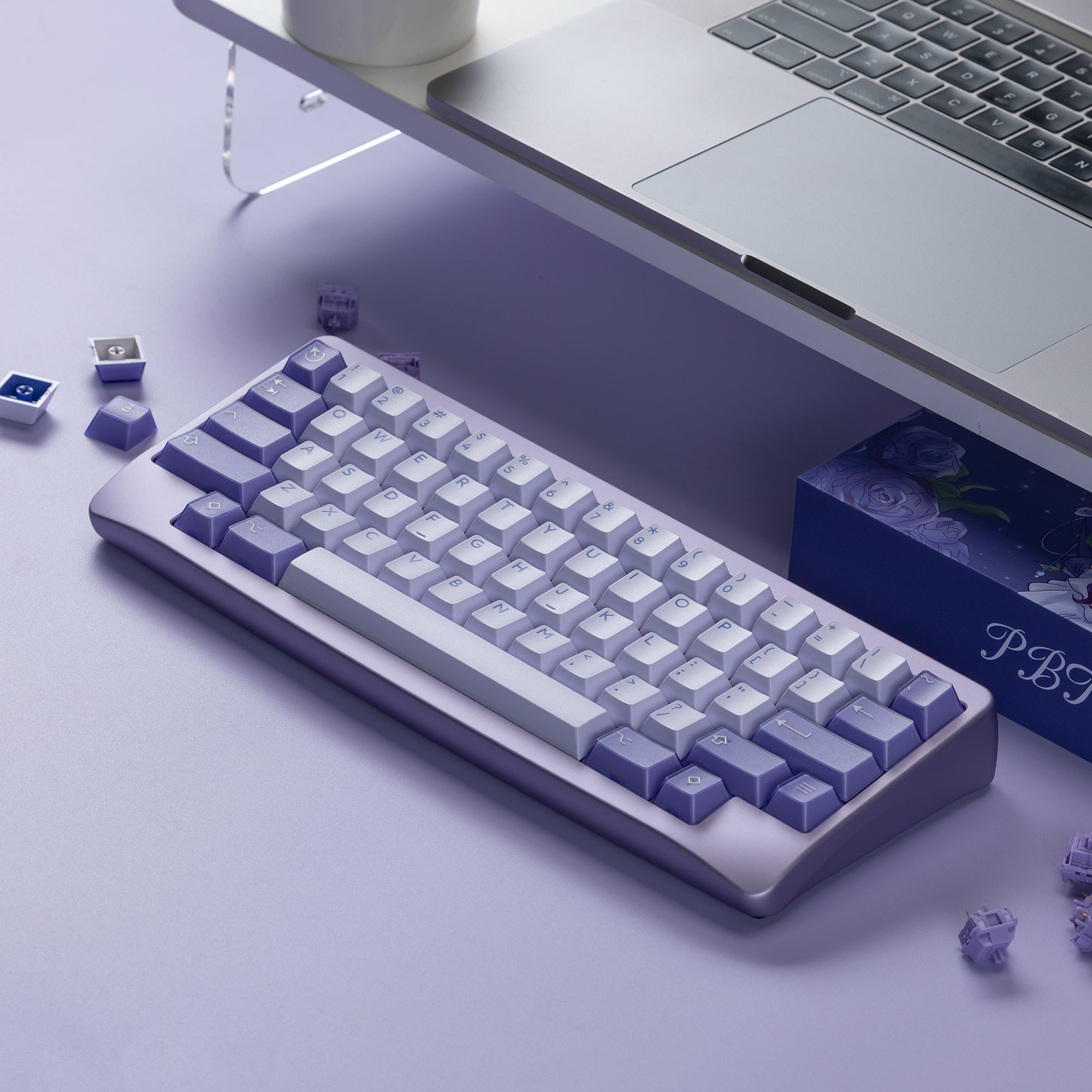 Agar wired hotswap version with PBTfans Fairy R2 – KBDfans
