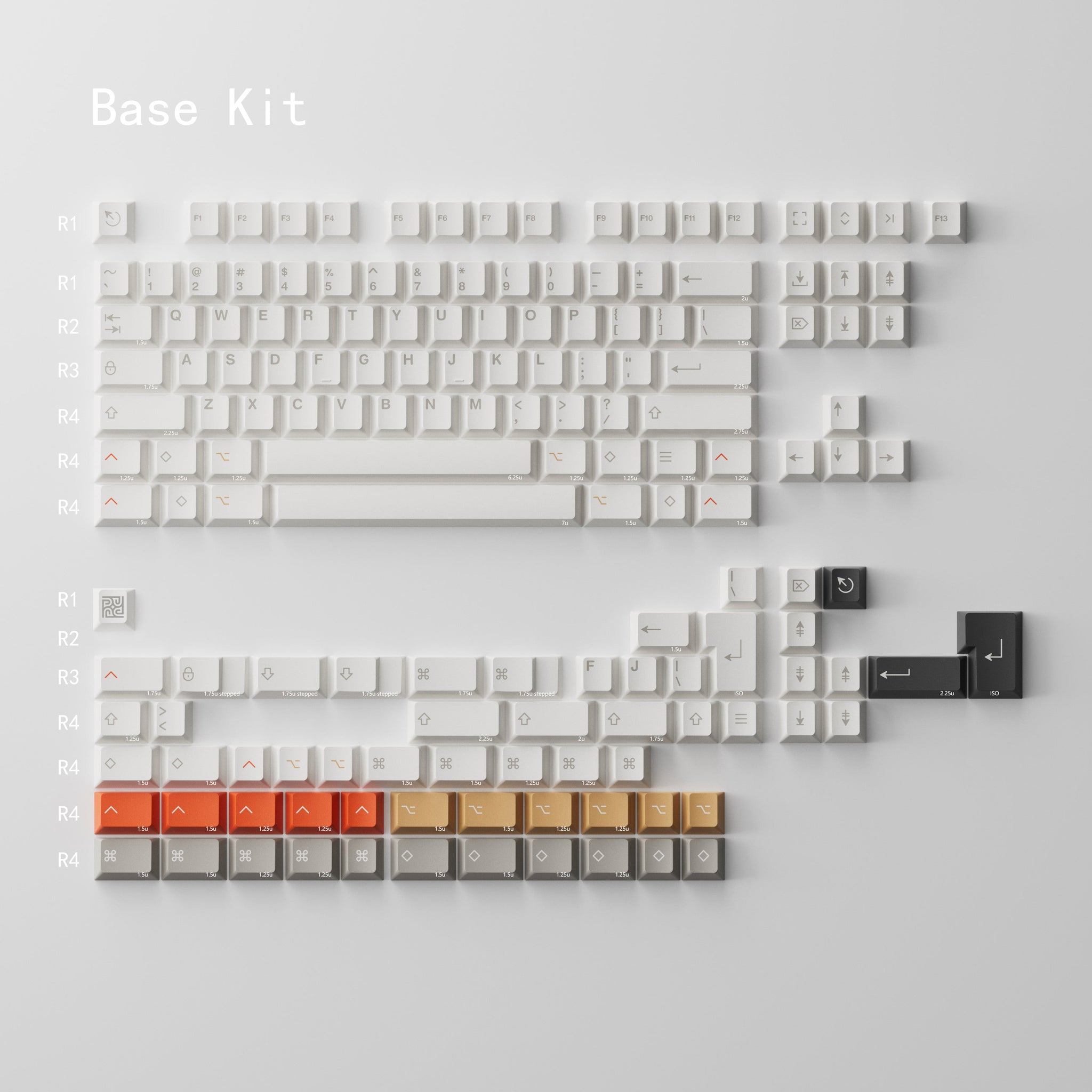 PBTfans Virtuoso キーキャップセット PBTfans Virtuoso – KBDfans® Mechanical Keyboards Store