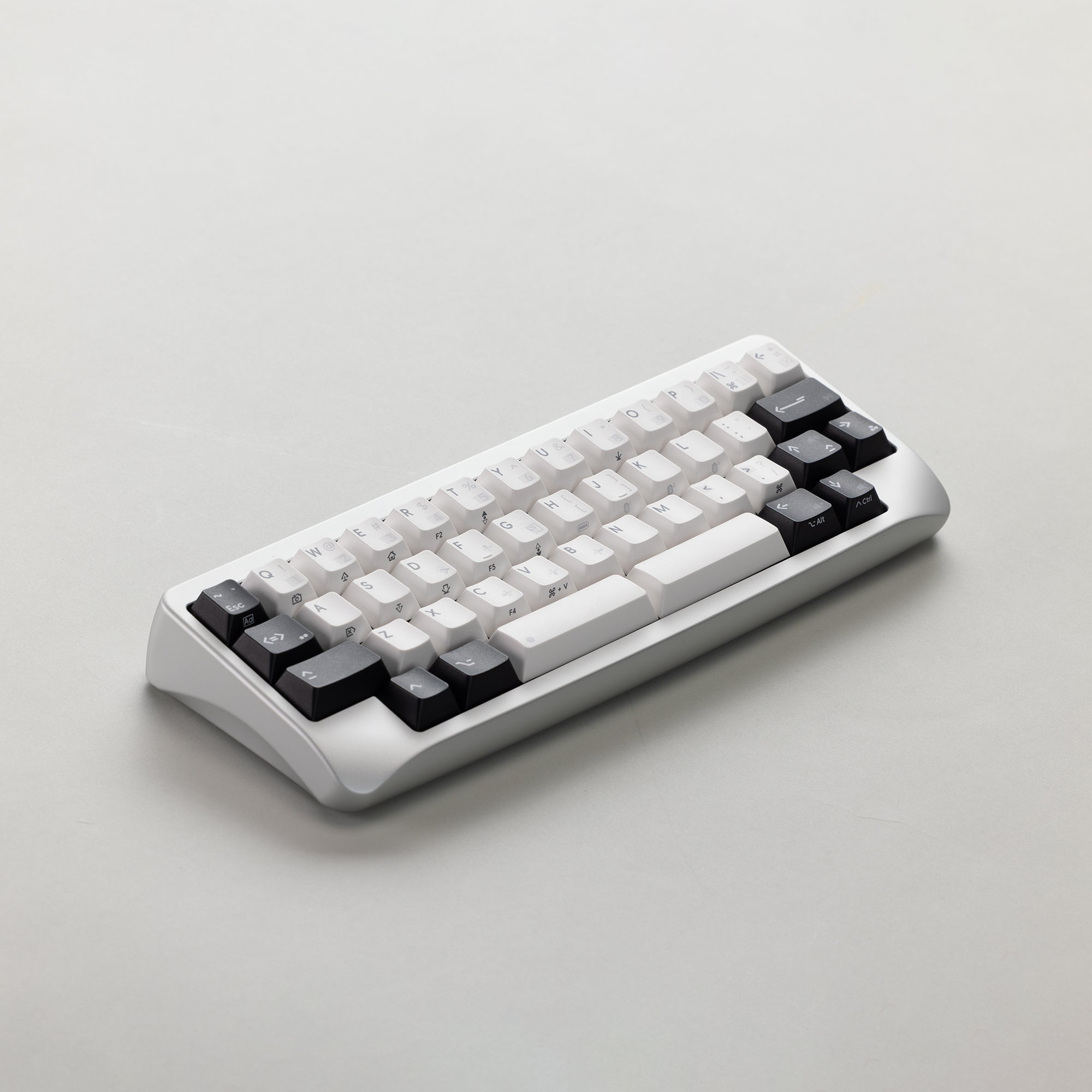 Ready to use Agar mini Dual-mode version with keycaps keyboard image