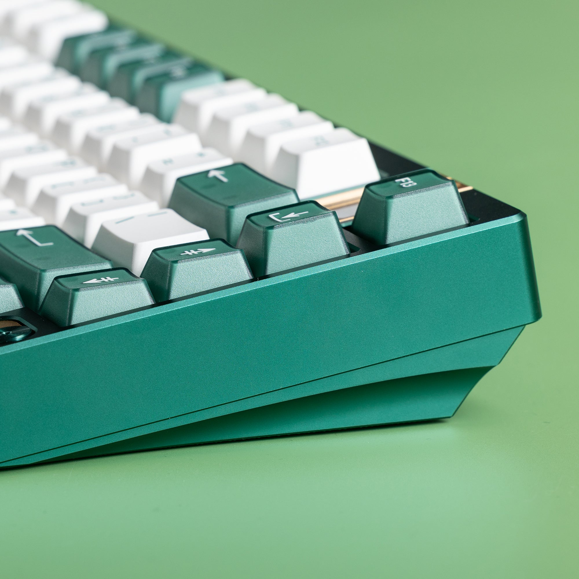 Ready to use Athena 75 with PBTfans Transgreen keyboard image