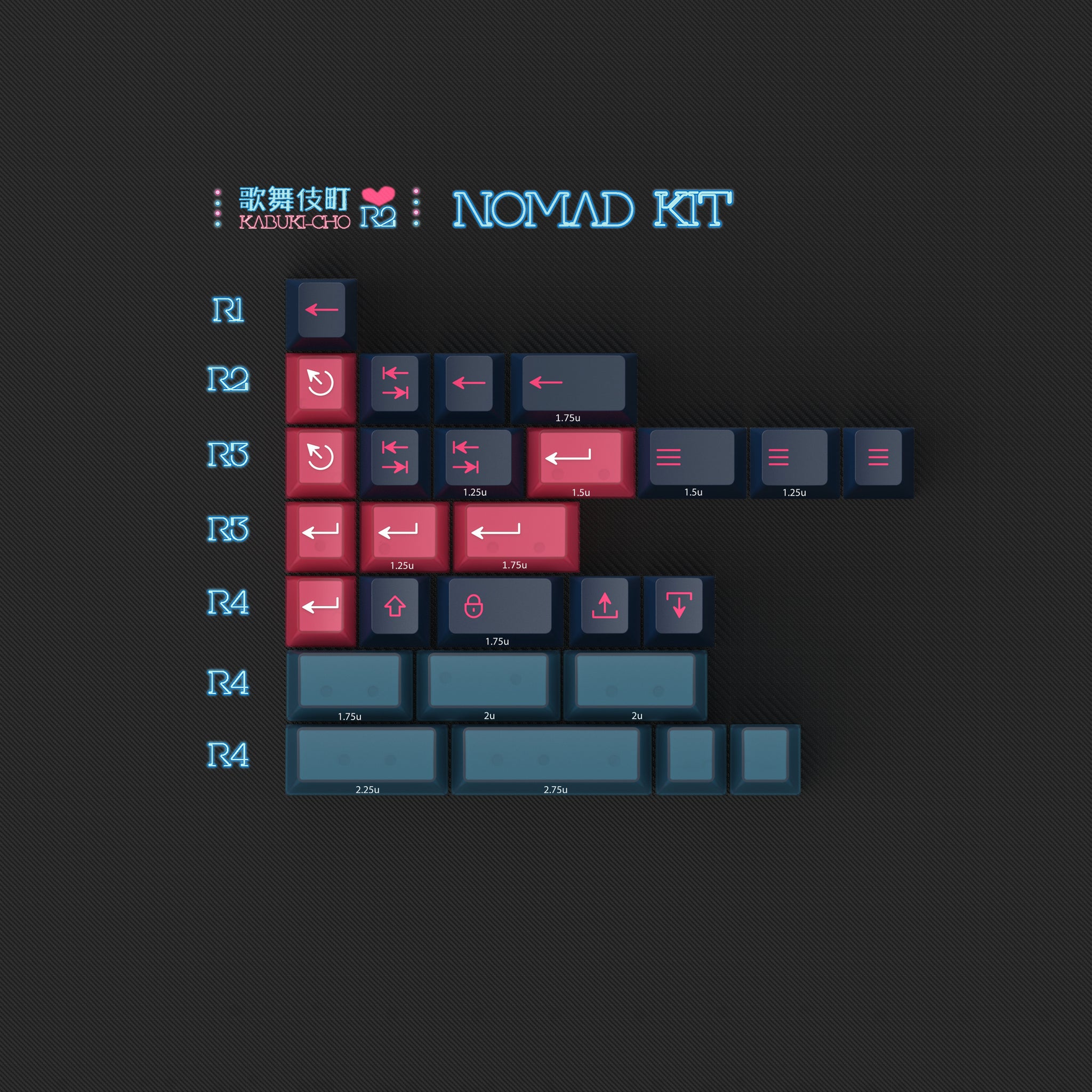 PBTFANS KABUKI-CHO 歌舞伎町 R2 – KBDfans® Mechanical