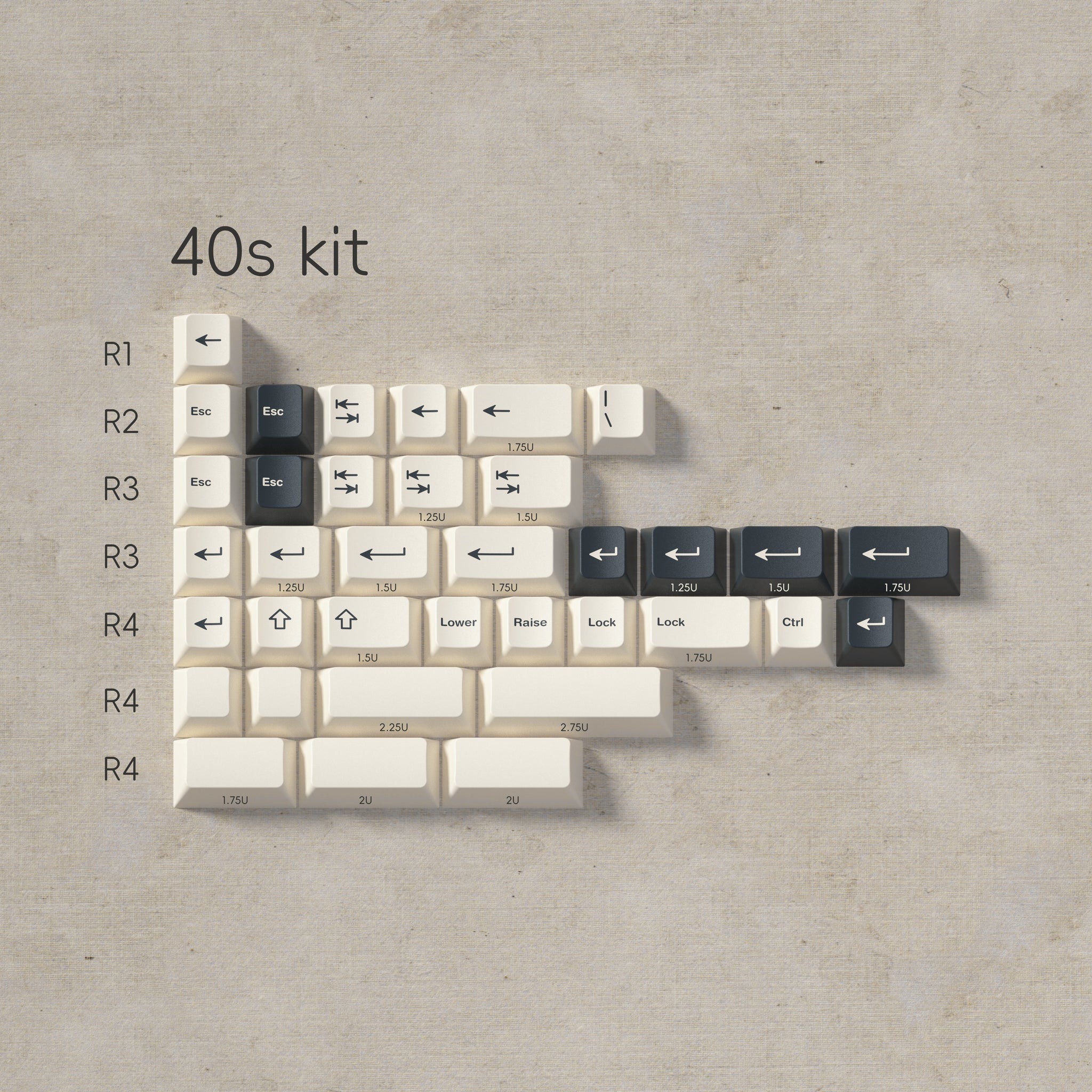 PBTfans Origami – KBDfans® Mechanical Keyboards Store