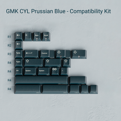 GMK CYL Prussian Blue