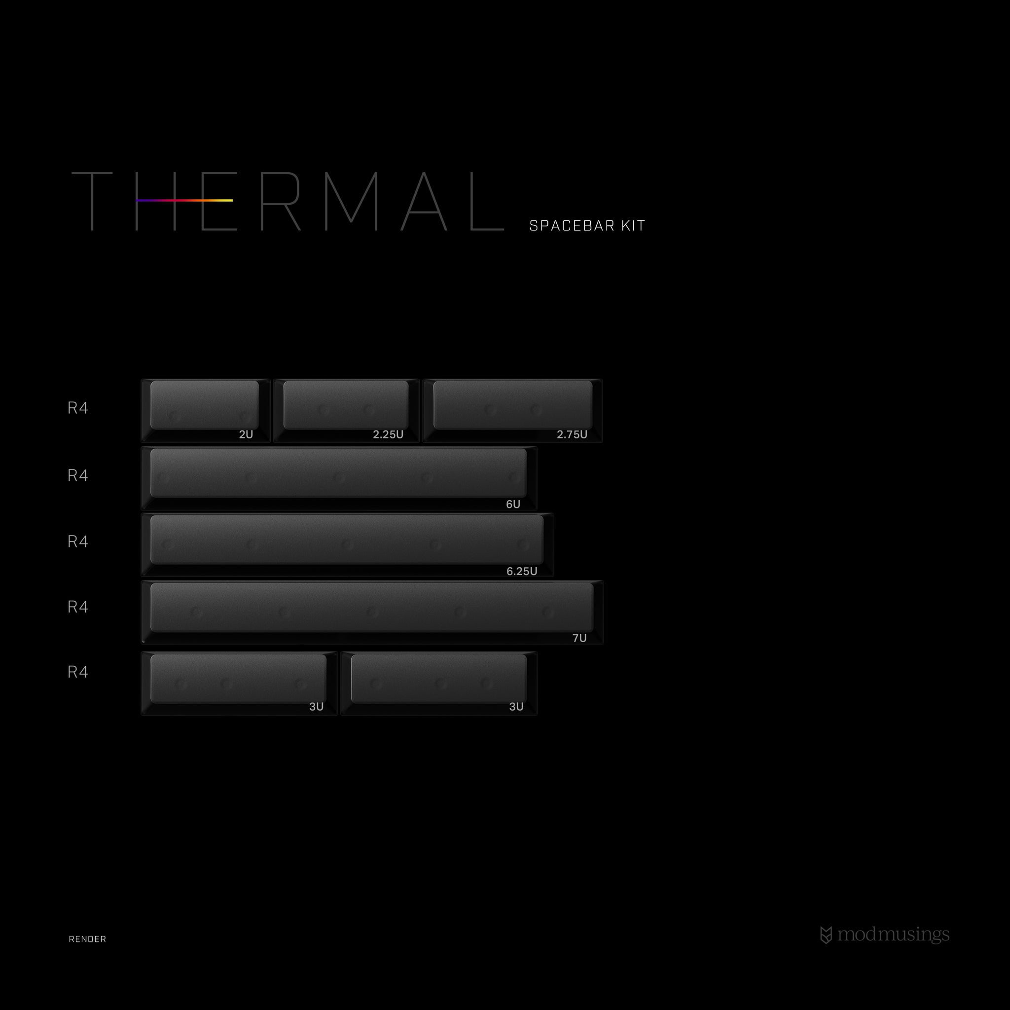 PBTfans Thermal keyboard image