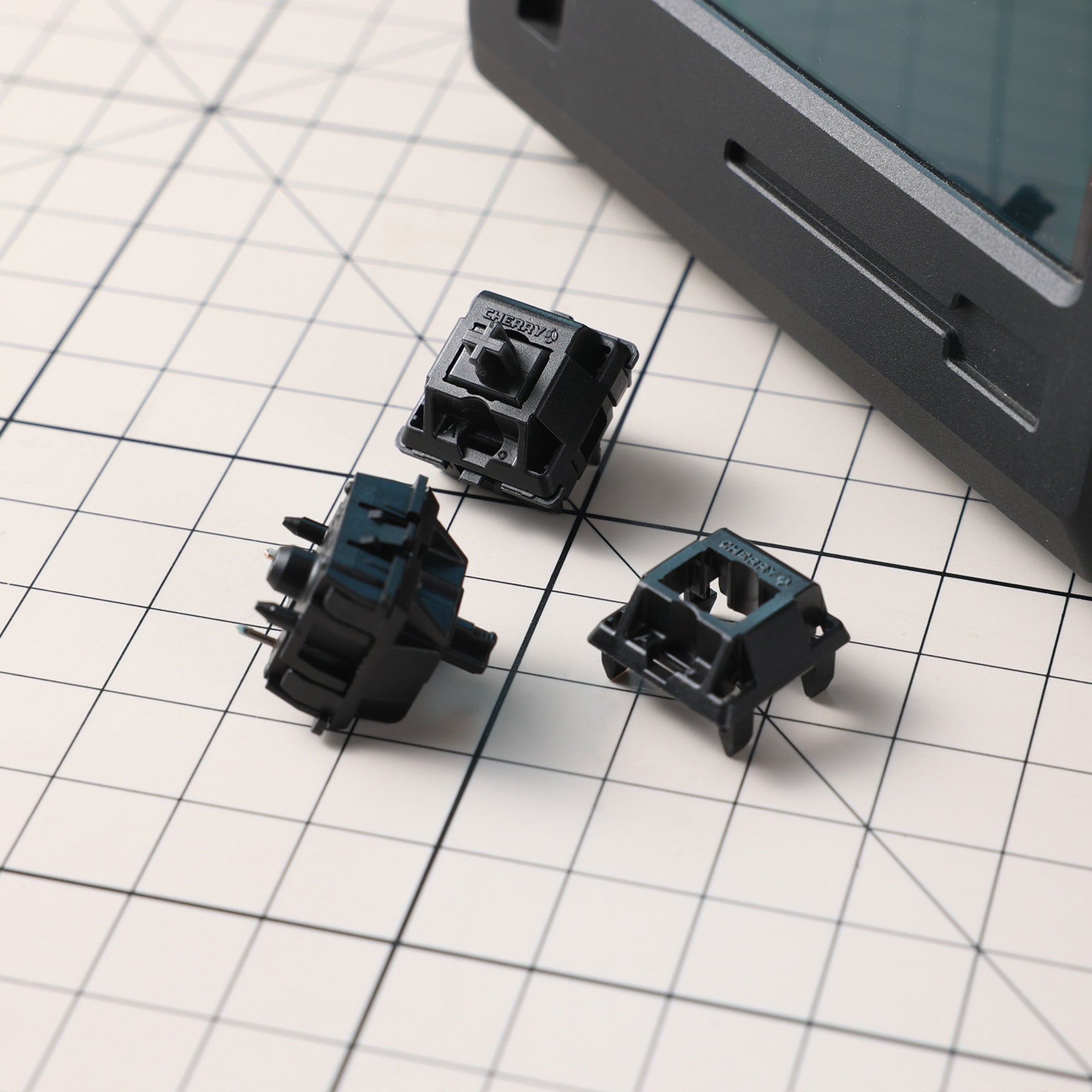 Cherry Black MX Hyperglide linear switches MX1A-11NW – KBDfans