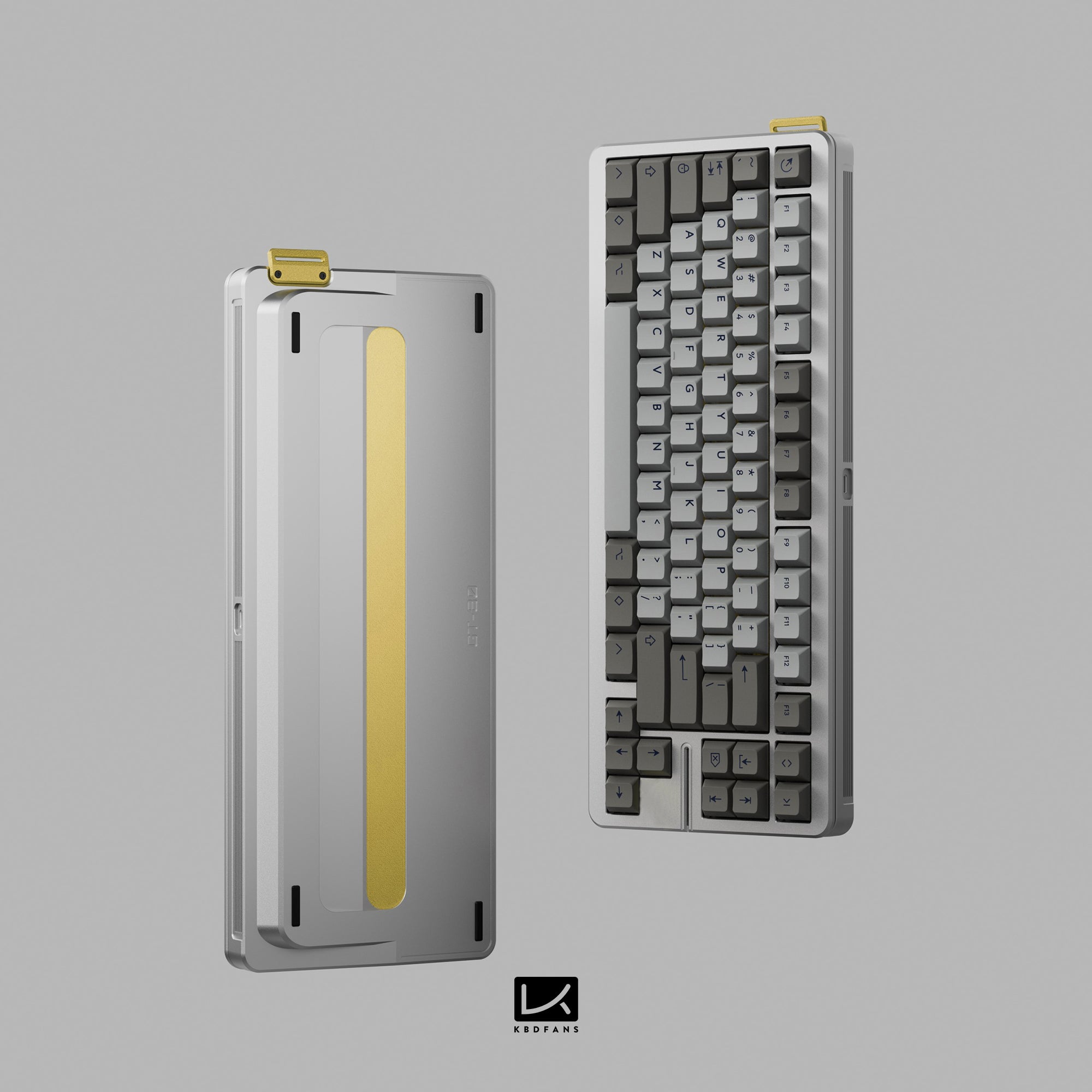 美品 KBDfans GT-80（Wooting80HE用高品位アルミケース) 86d6b6668dd249b94188acb64812e4
