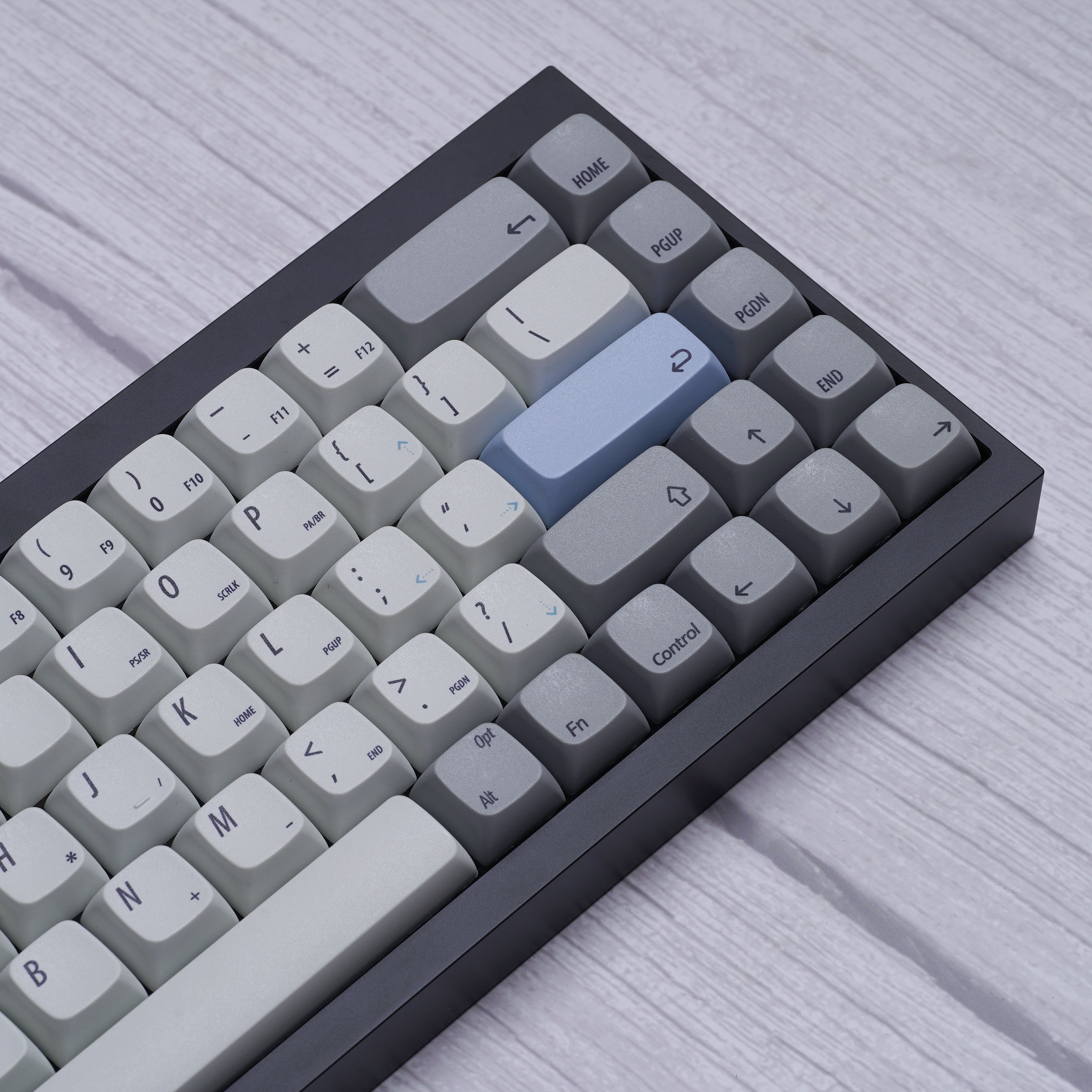 Ready to use Tofu65 2.0 Keyboard With NP Blue Gray