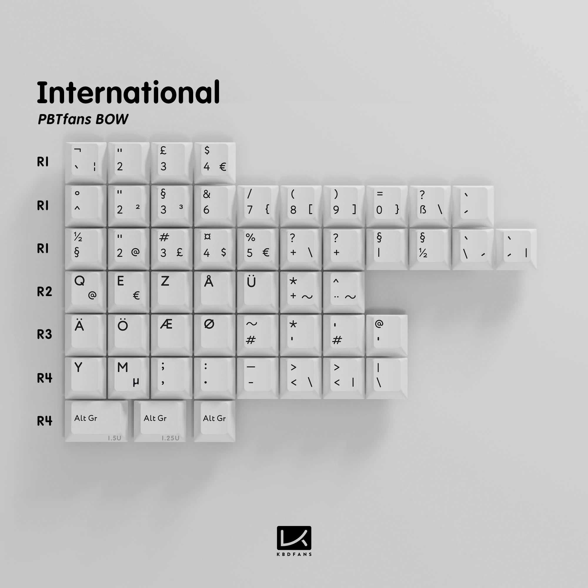 KBDfans × MM HE キット Holy60 PBTfans BOW Holy60 Keyboard Kit KBDfans × MM HE キット Holy60 PBTfans BOW Holy60 Keyboard Kit