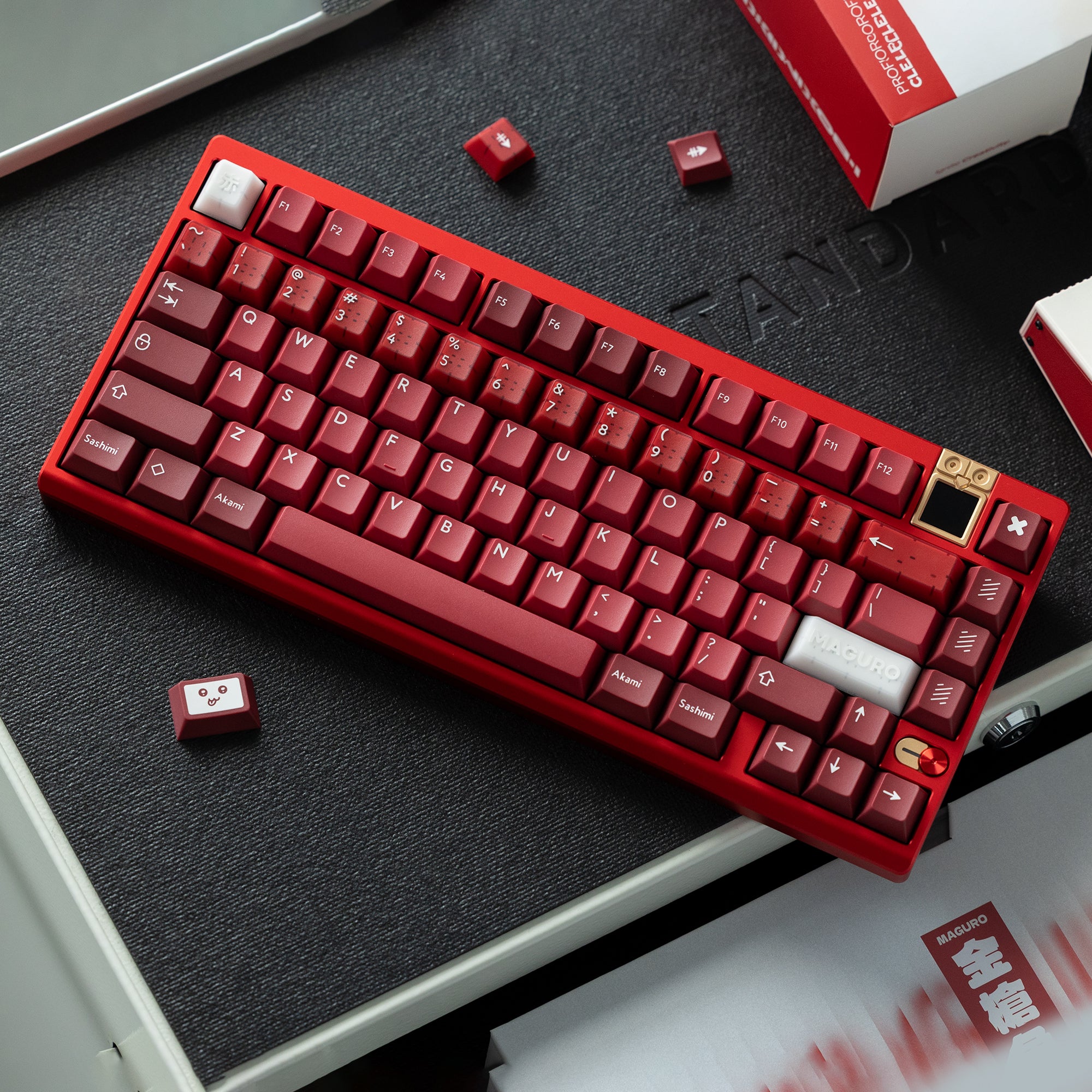 Ready to use Athena 75 with PBTfans Maguro keyboard image