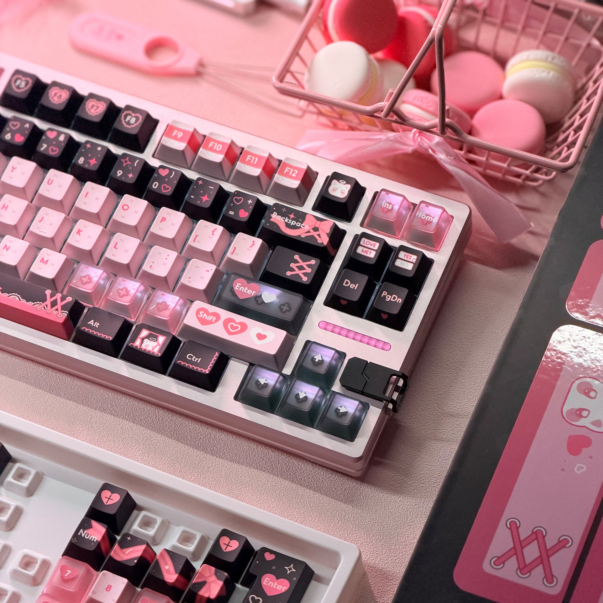 Lace Angel Nya Cherry Profile Keycaps – KBDfans® Mechanical
