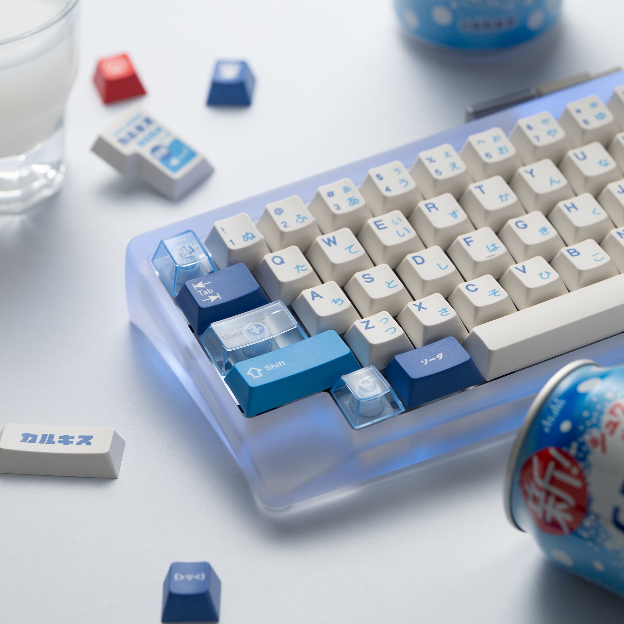 Agar wired hotswap version with PBTfans Calkis – KBDfans