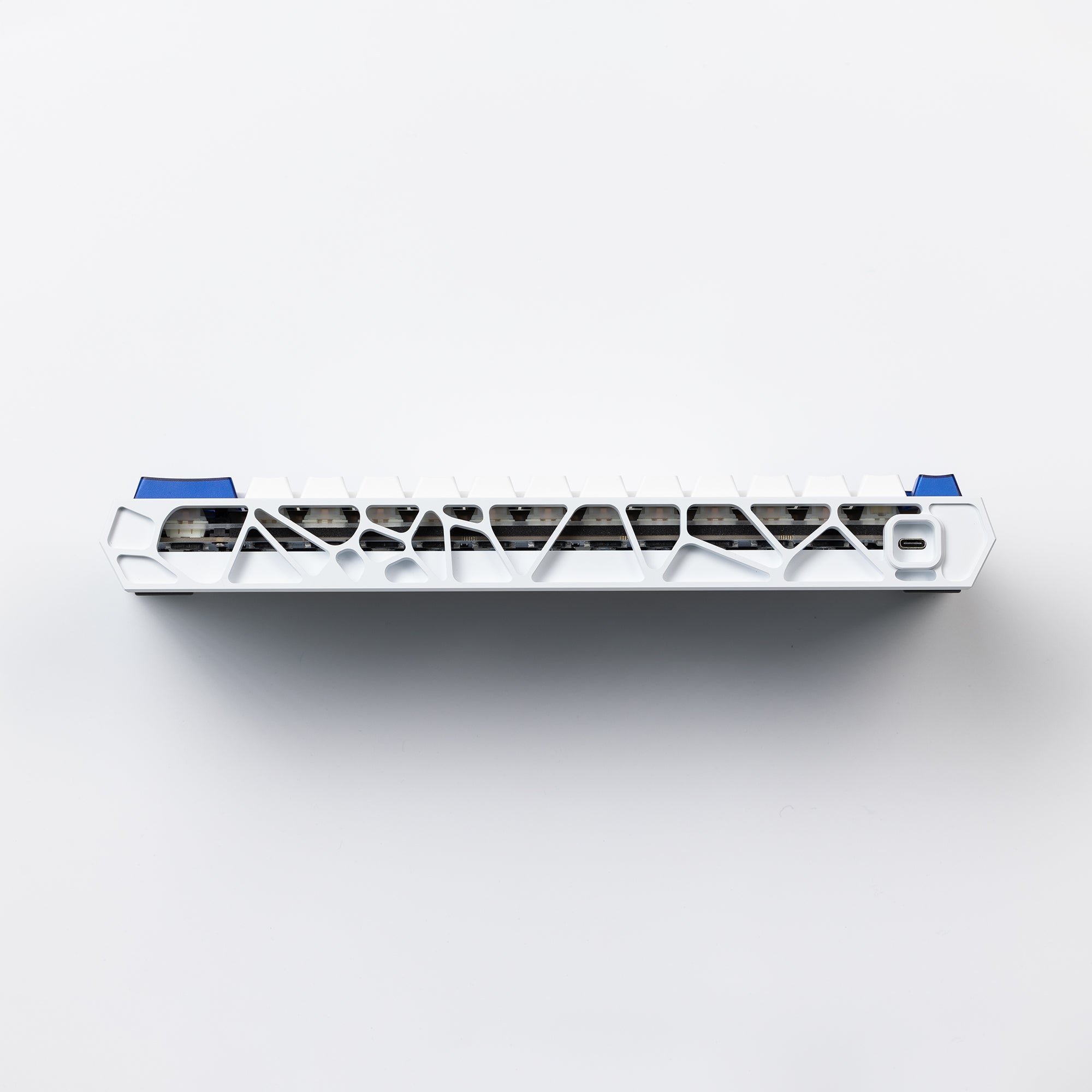 Ready to use Holy60 Keyboard with PBTfans Klein Blue R3 – KBDfans