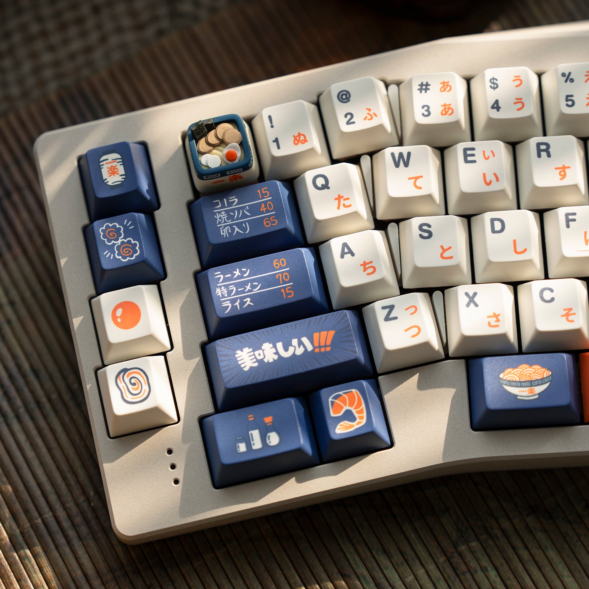 CYSM初一十五 mechanical core② artisan keycap Ichiraku Ramen R2 Cherry profile Keycaps – KBDfans® Mechanical