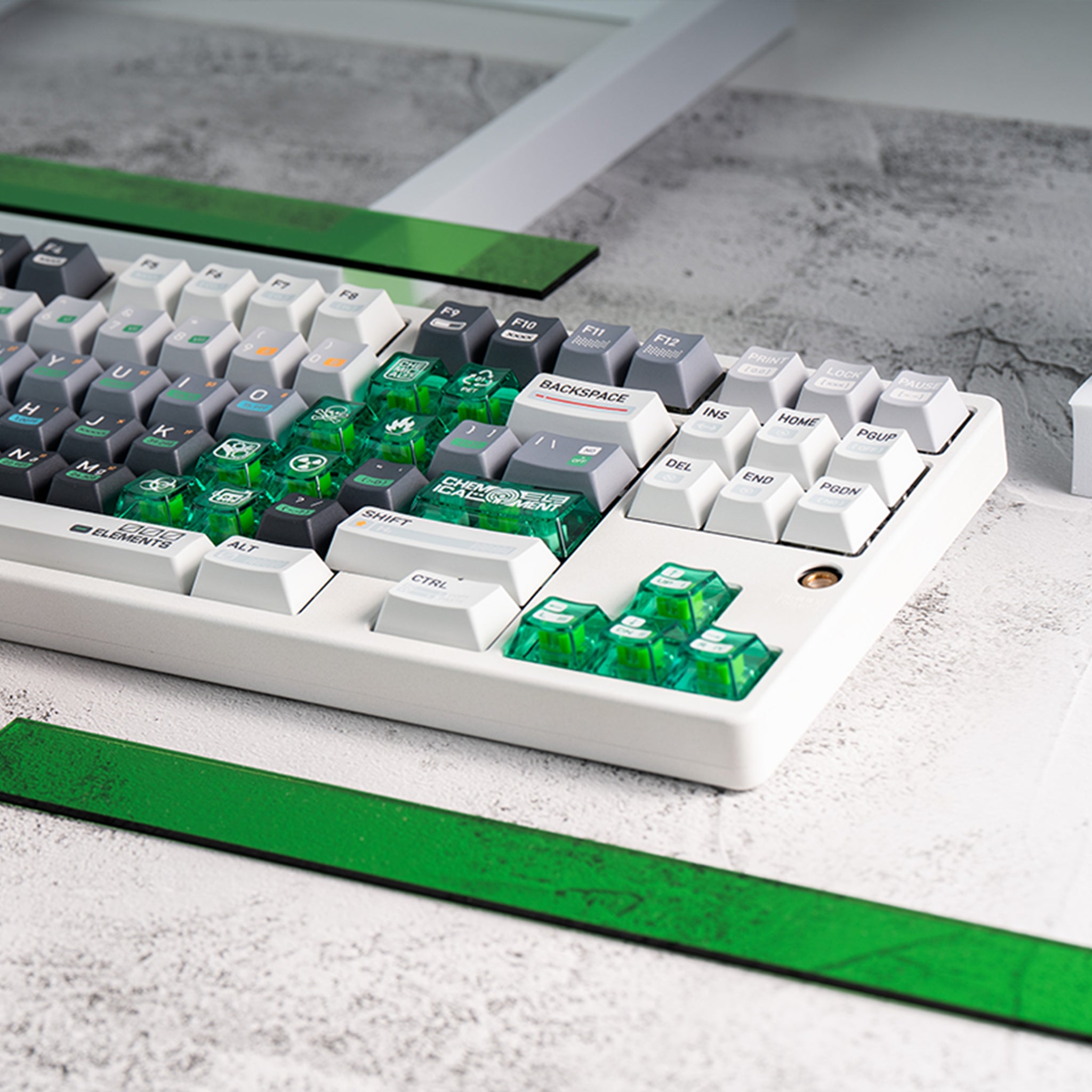 Heisenberg Keycaps Chemistry Theme PBT Sublimation Mechanical Keyboard Keycaps 140 Keys For Cherry Mx Switch Loose keycaps shops ONLY