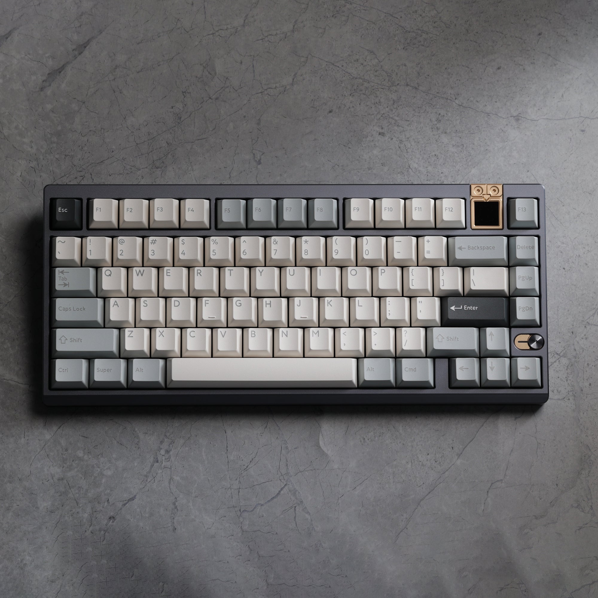 Ready to use Athena 75 with PBTfans Mist keyboard image
