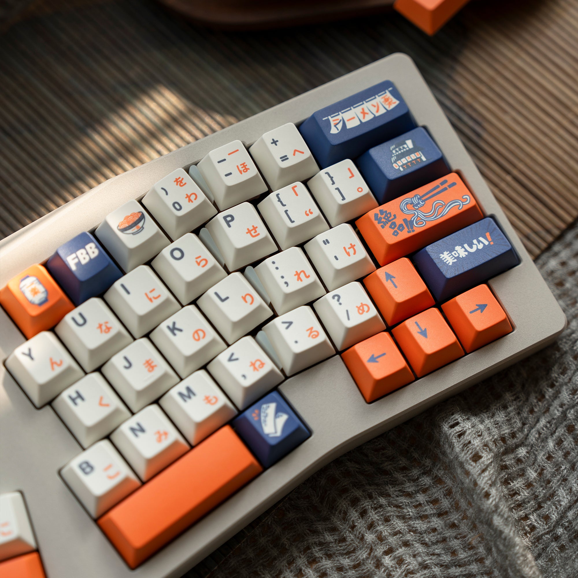 Ichiraku Ramen R2 Cherry profile Keycaps – KBDfans® Mechanical