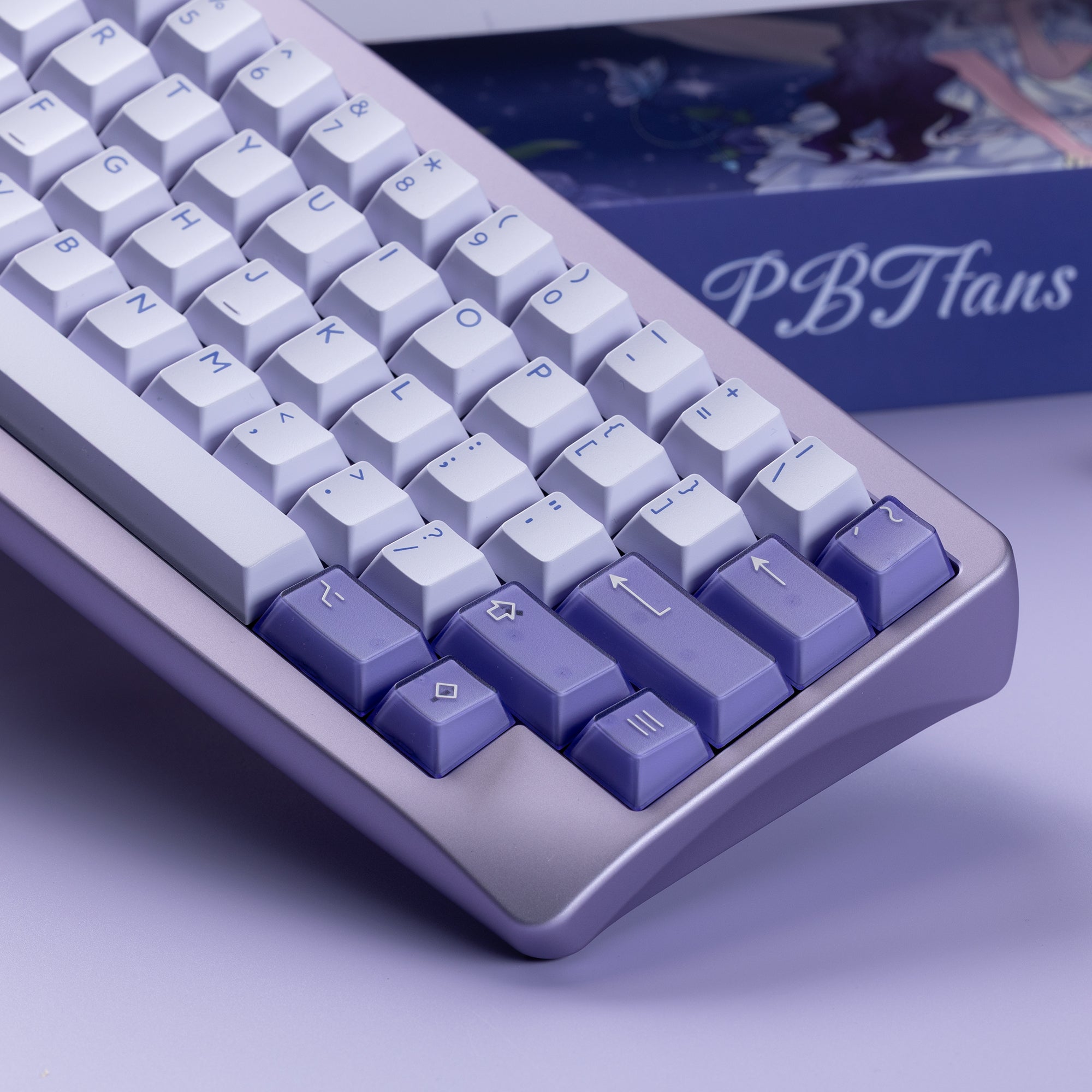 Agar wired hotswap version with PBTfans Fairy R2 – KBDfans