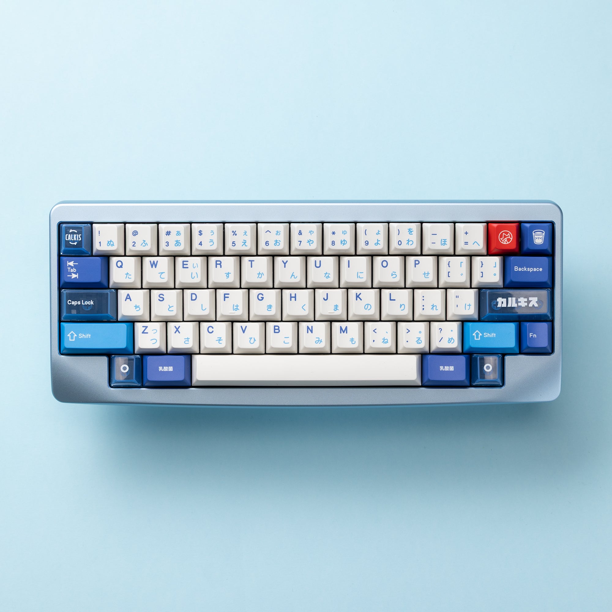 Agar wired hotswap version with PBTfans Calkis – KBDfans
