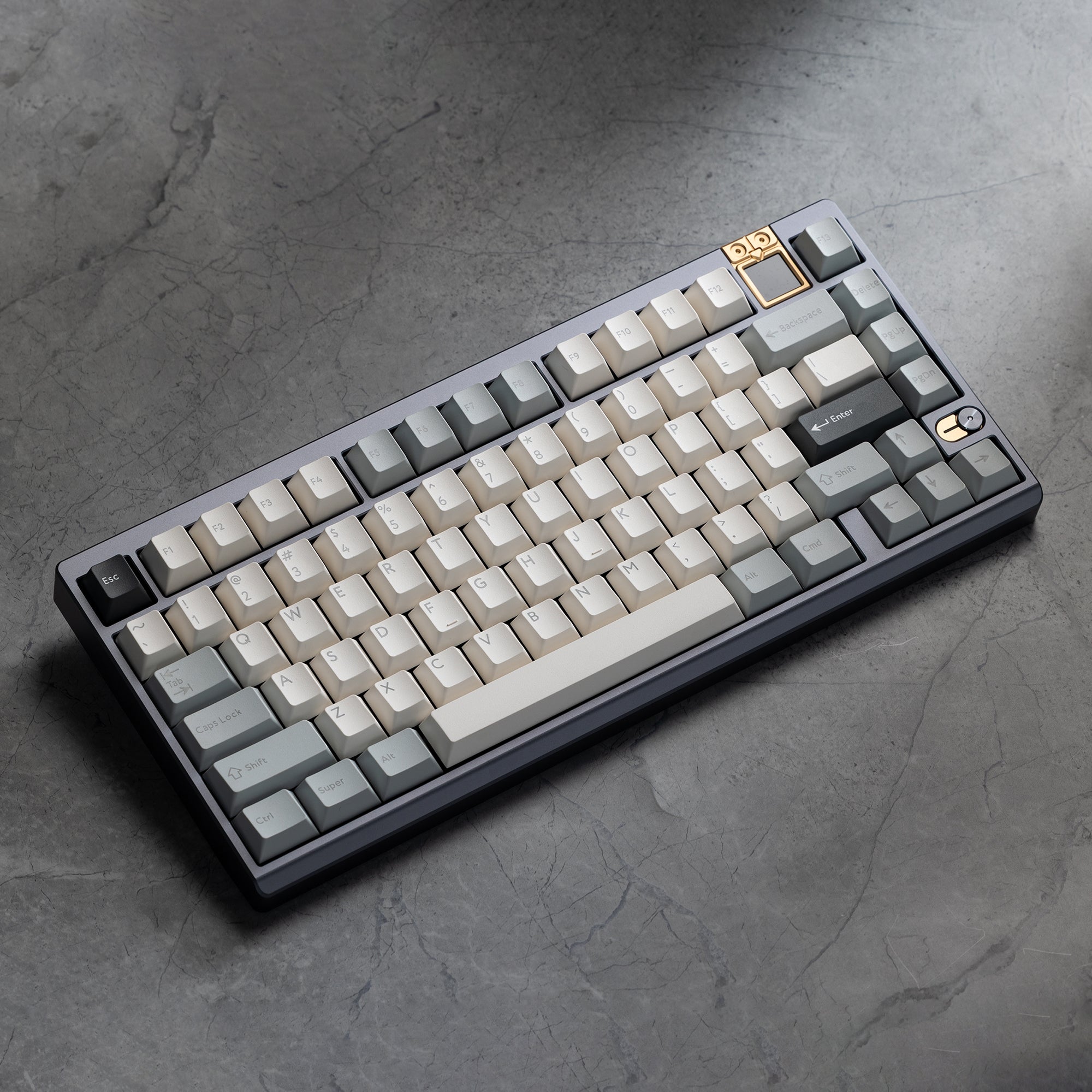 Ready to use Athena 75 with PBTfans Mist keyboard image