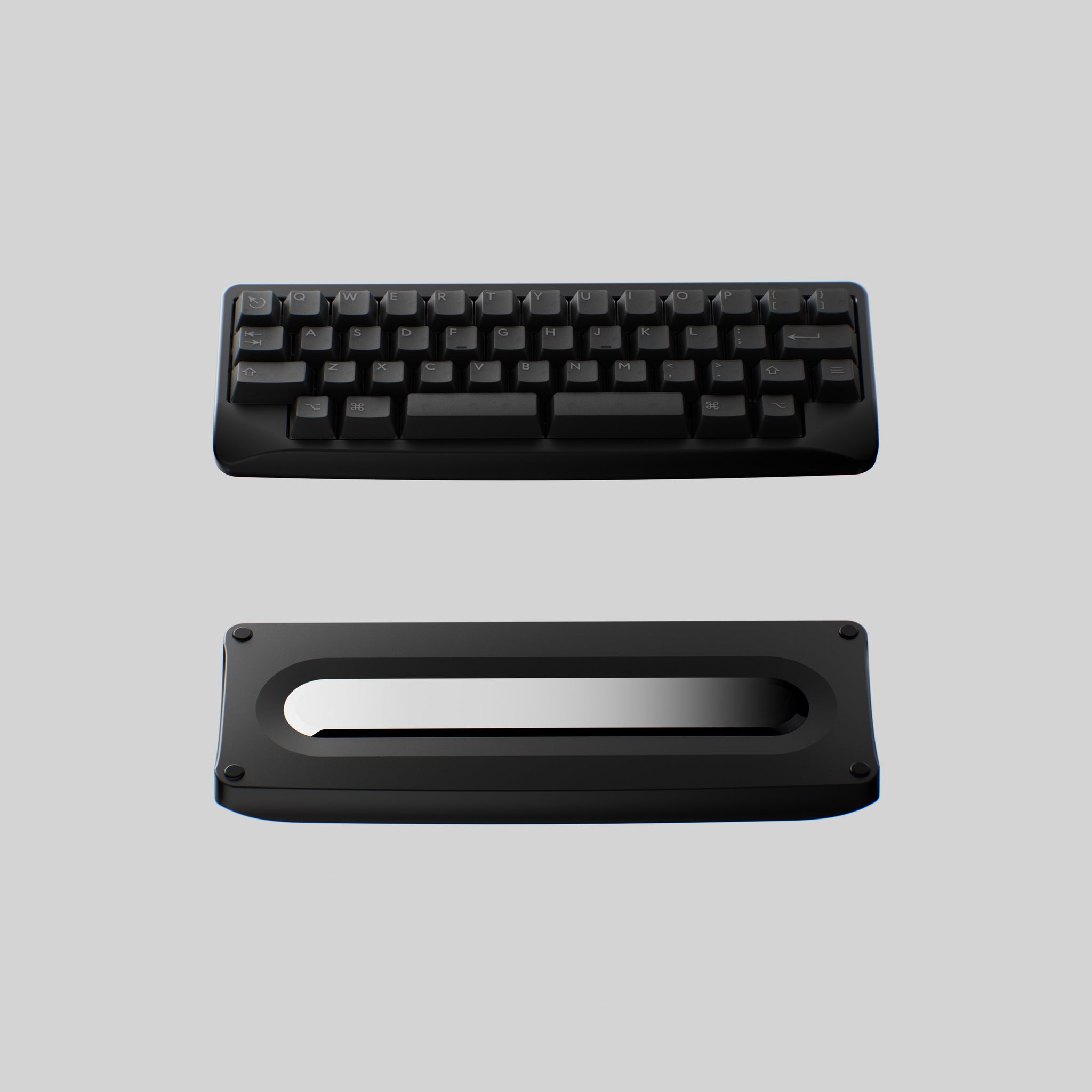 KBDfans Agar 60% メカニカルキーボード　石調黒　 【ケースのみ】 Agar Case – KBDfans® Mechanical Keyboards Store
