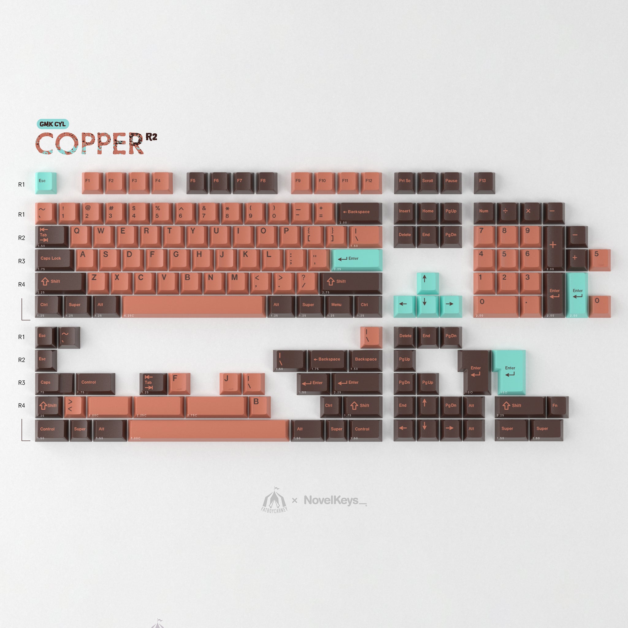 GMK CYL Copper R2 – KBDfans® Mechanical Keyboards Store