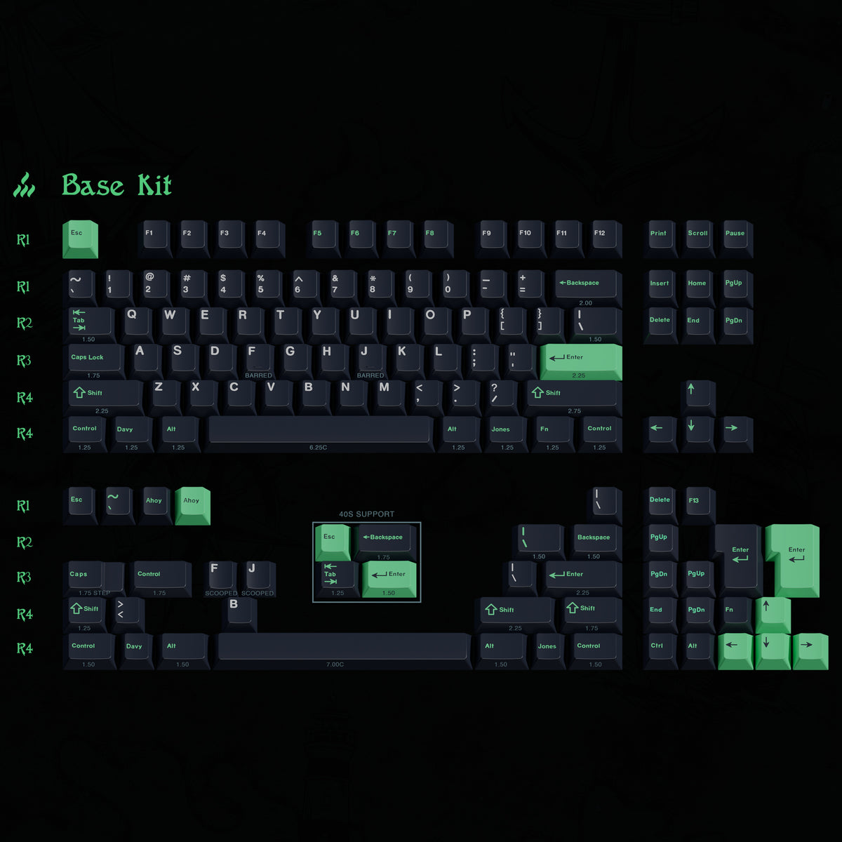 GMK Davy Jones' Locker – KBDfans® Mechanical Keyboards Store