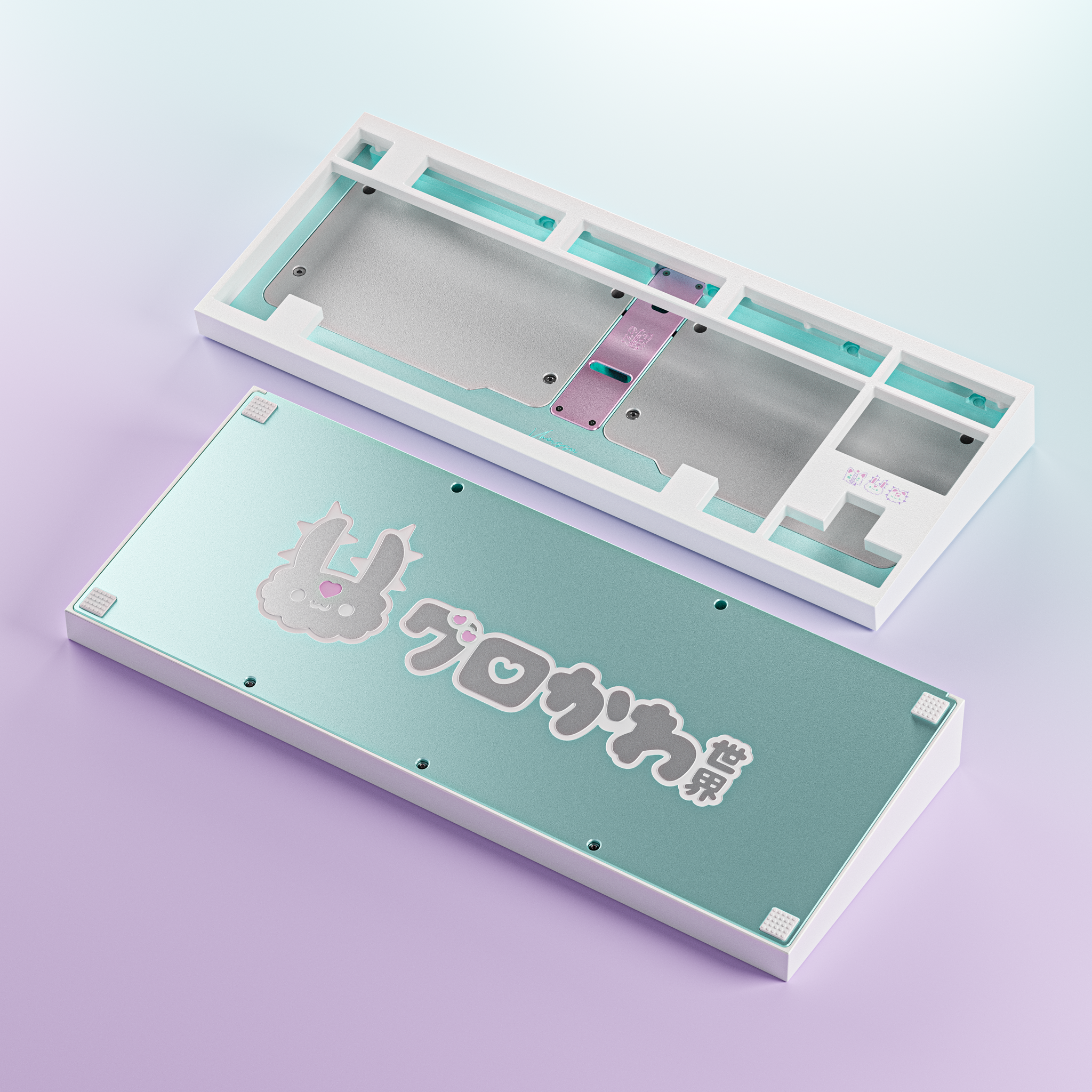 Tofu TKL x GMK Gurokawa keyboard image