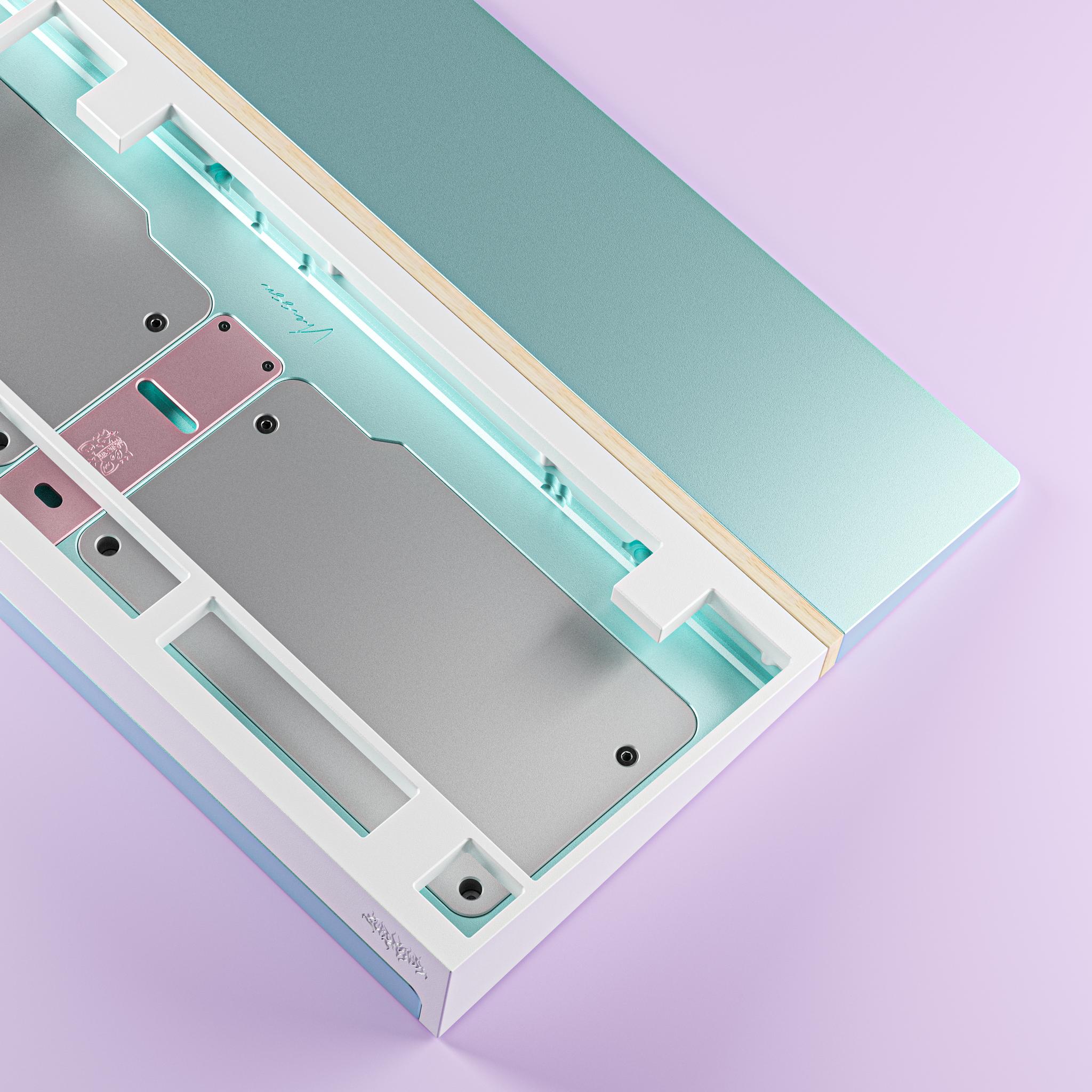 Tofu TKL x GMK Gurokawa keyboard image